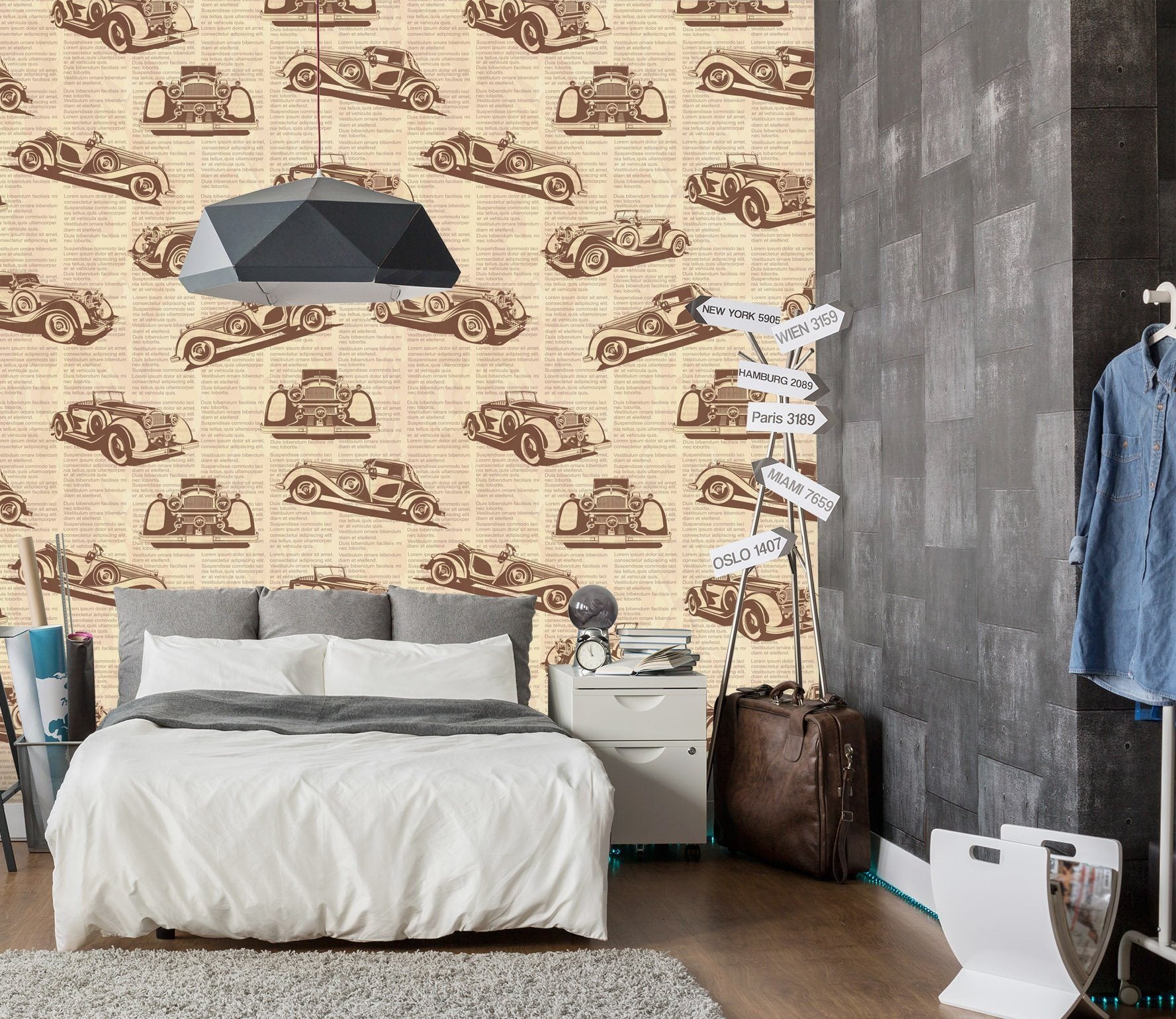 3D Luxury Cars 052 Wallpaper AJ Wallpaper