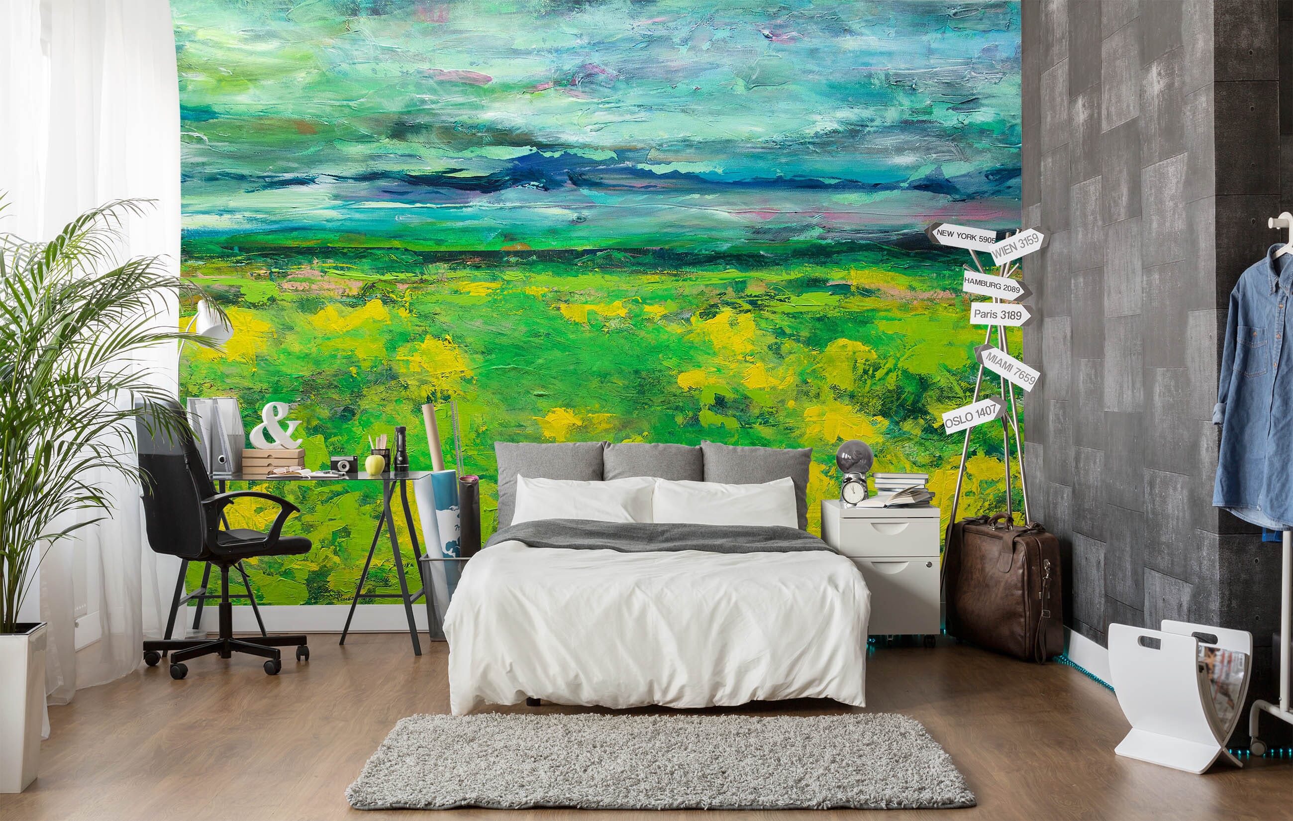3D Walking Path 241 Allan P. Friedlander Wall Mural Wall Murals Wallpaper AJ Wallpaper 2