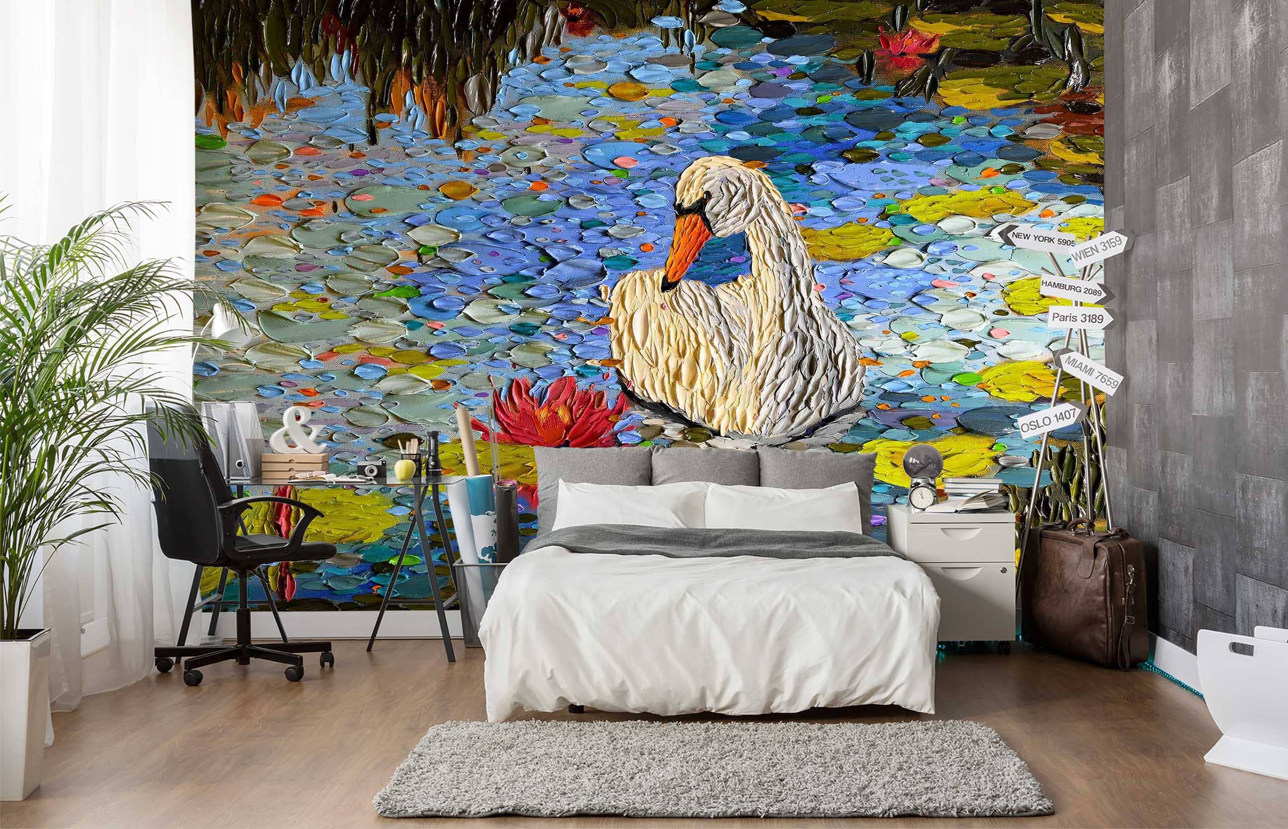 3D Spring Awakening 1415 Dena Tollefson Wall Mural Wall Murals Wallpaper AJ Wallpaper 2