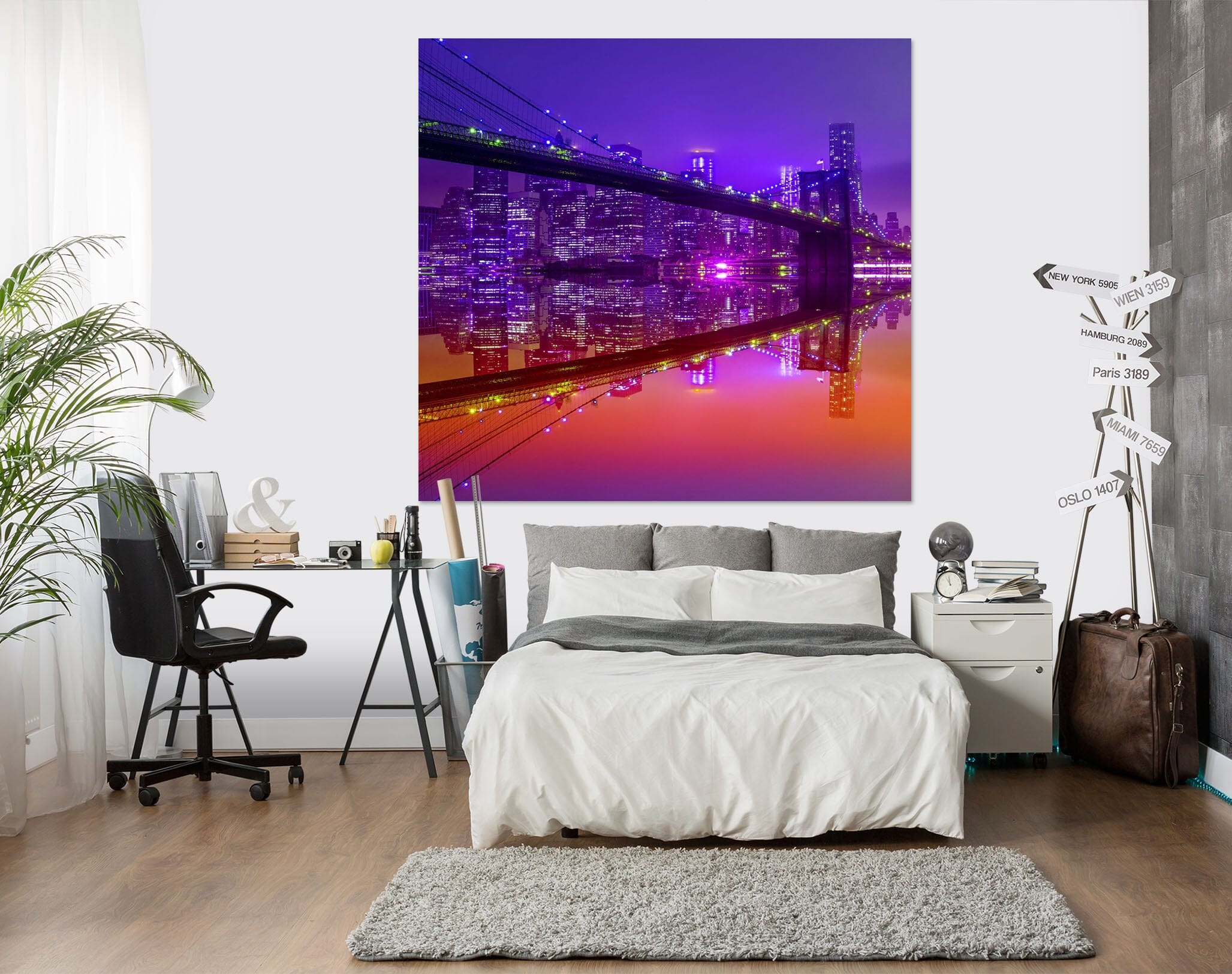 3D Viaduct 116 Marco Carmassi Wall Sticker Wallpaper AJ Wallpaper 2
