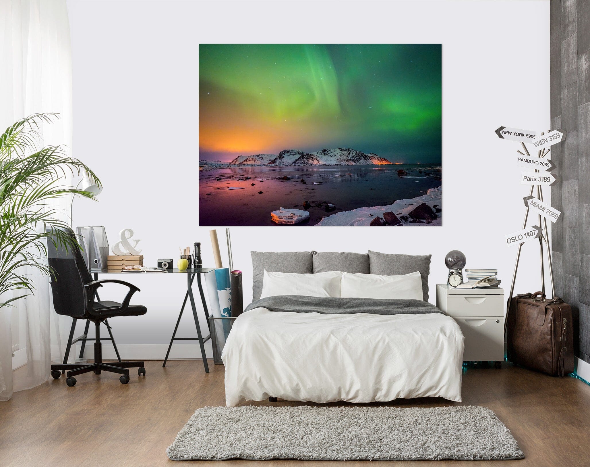 3D Green Light 194 Marco Carmassi Wall Sticker Wallpaper AJ Wallpaper 2