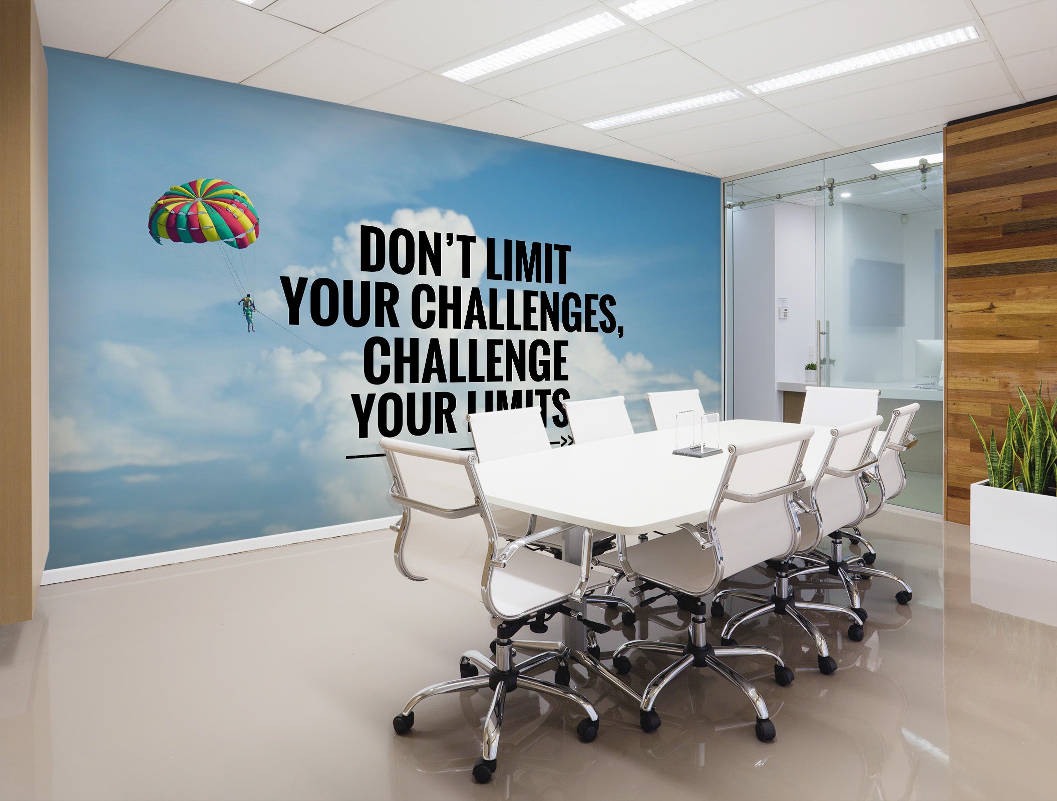 3D White Clouds 043 Wall Murals Wallpaper AJ Wallpaper 2