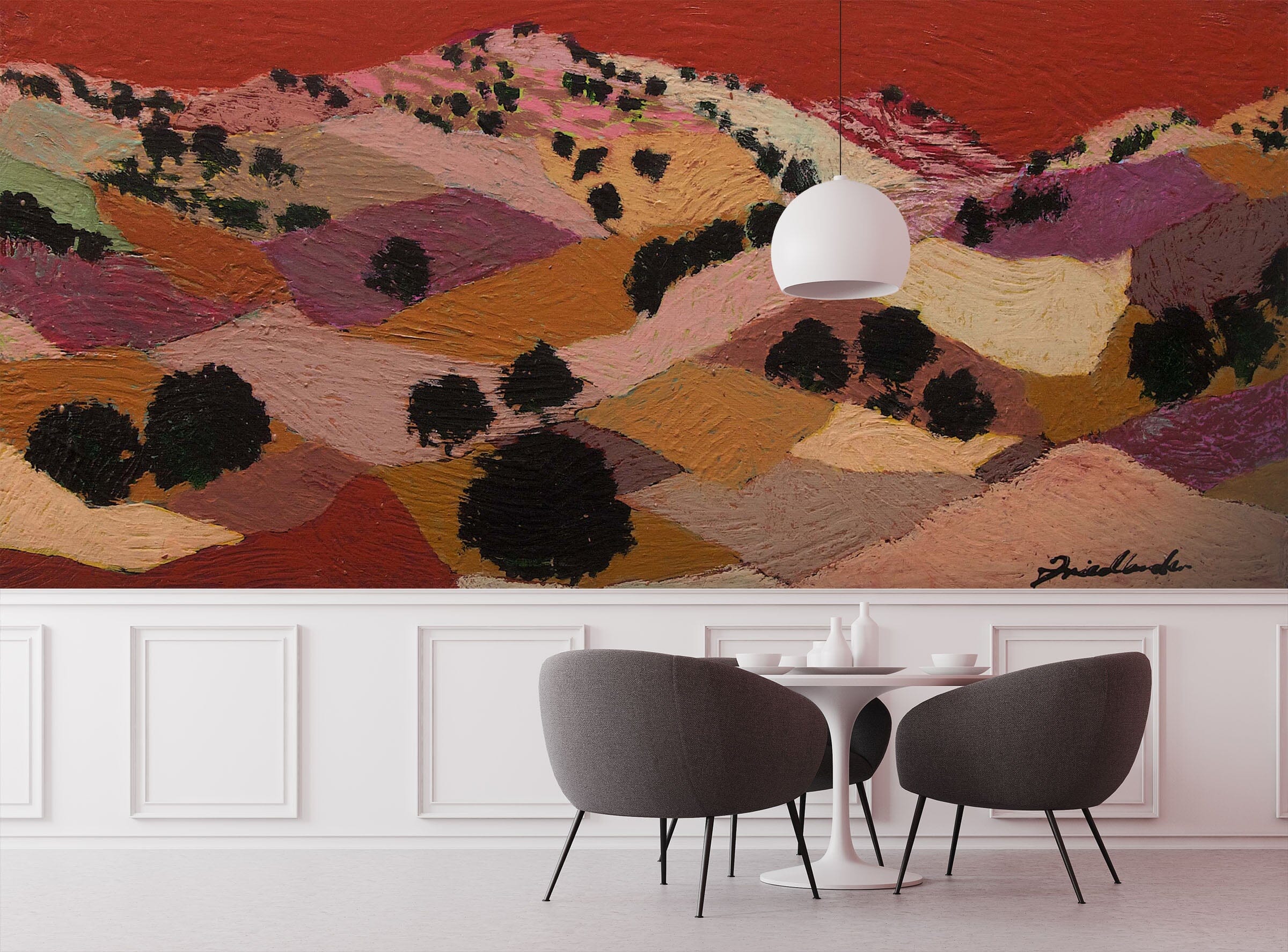 3D Walking Home 131 Allan P. Friedlander Wall Mural Wall Murals Wallpaper AJ Wallpaper 2