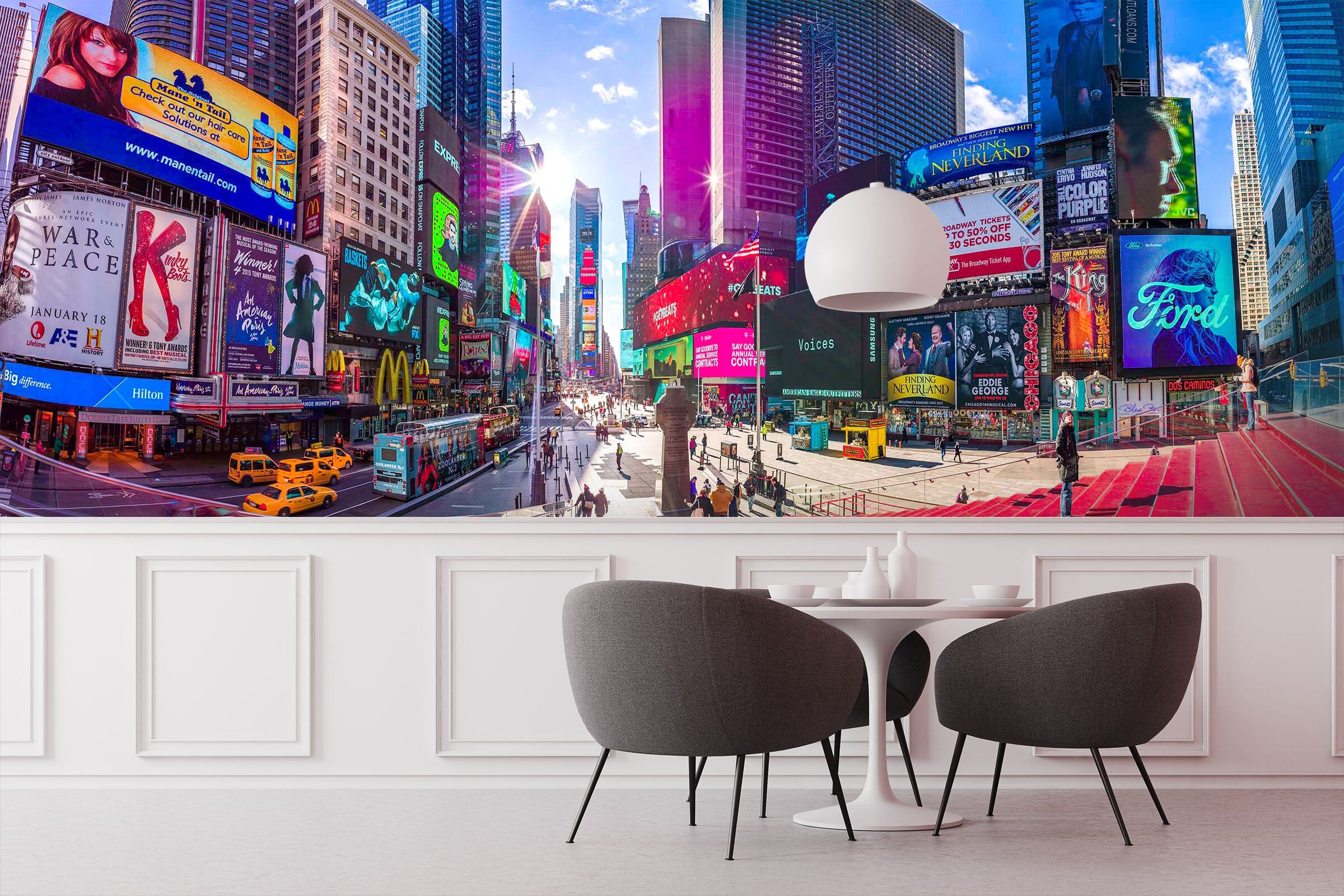 3D New York Street 1410 Assaf Frank Wall Mural Wall Murals Wallpaper AJ Wallpaper 2