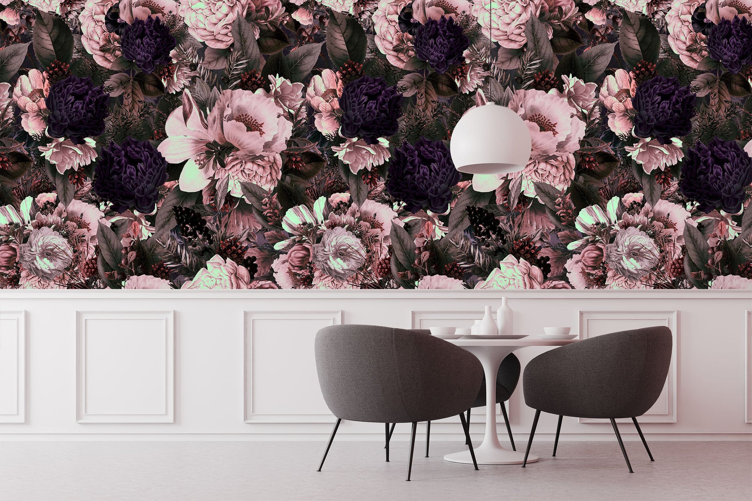 3D Pink Flowers 162 Uta Naumann Wall Mural Wall Murals Wallpaper AJ Wallpaper 2