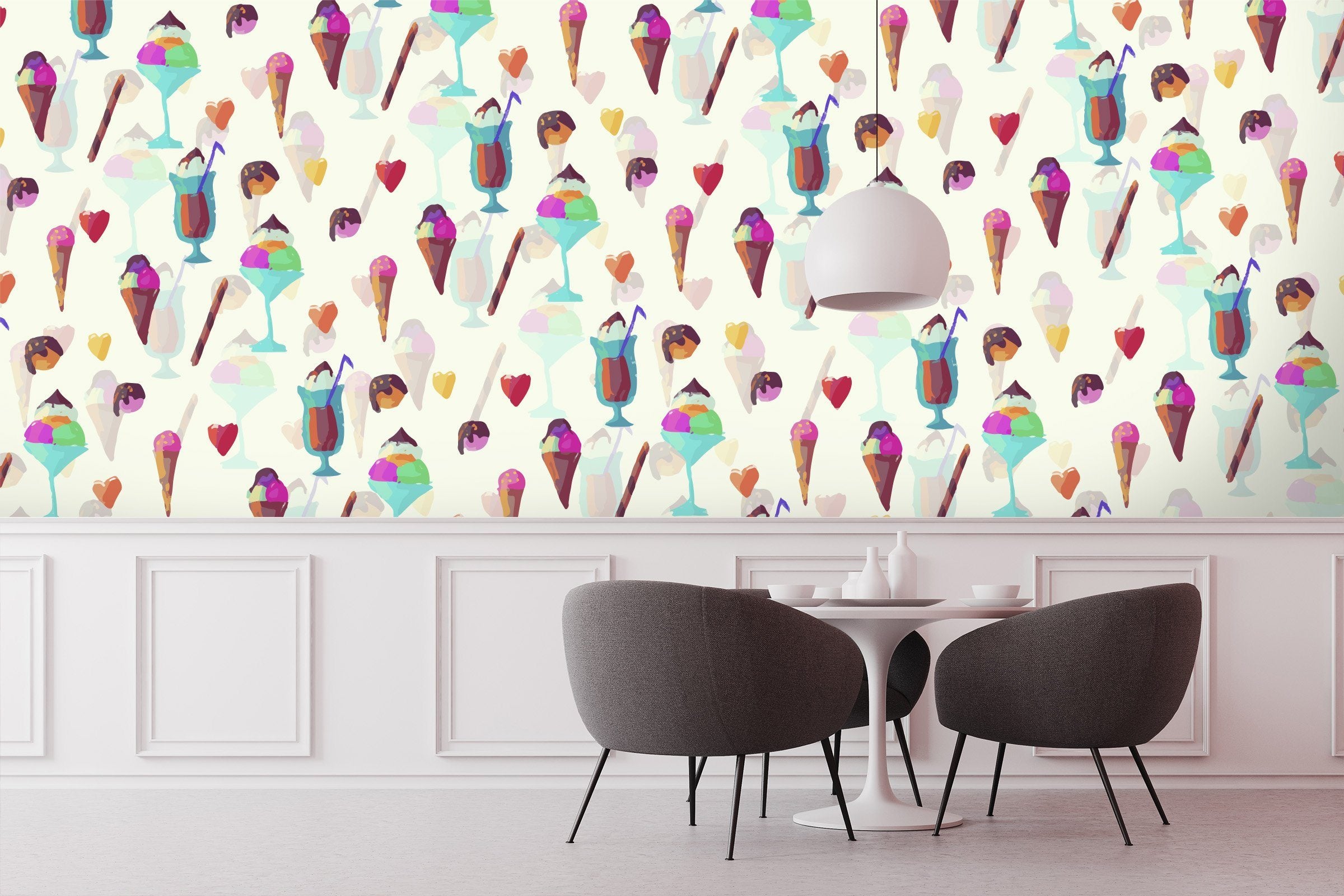 3D Color Ice Cream 53 Wallpaper AJ Wallpaper 2