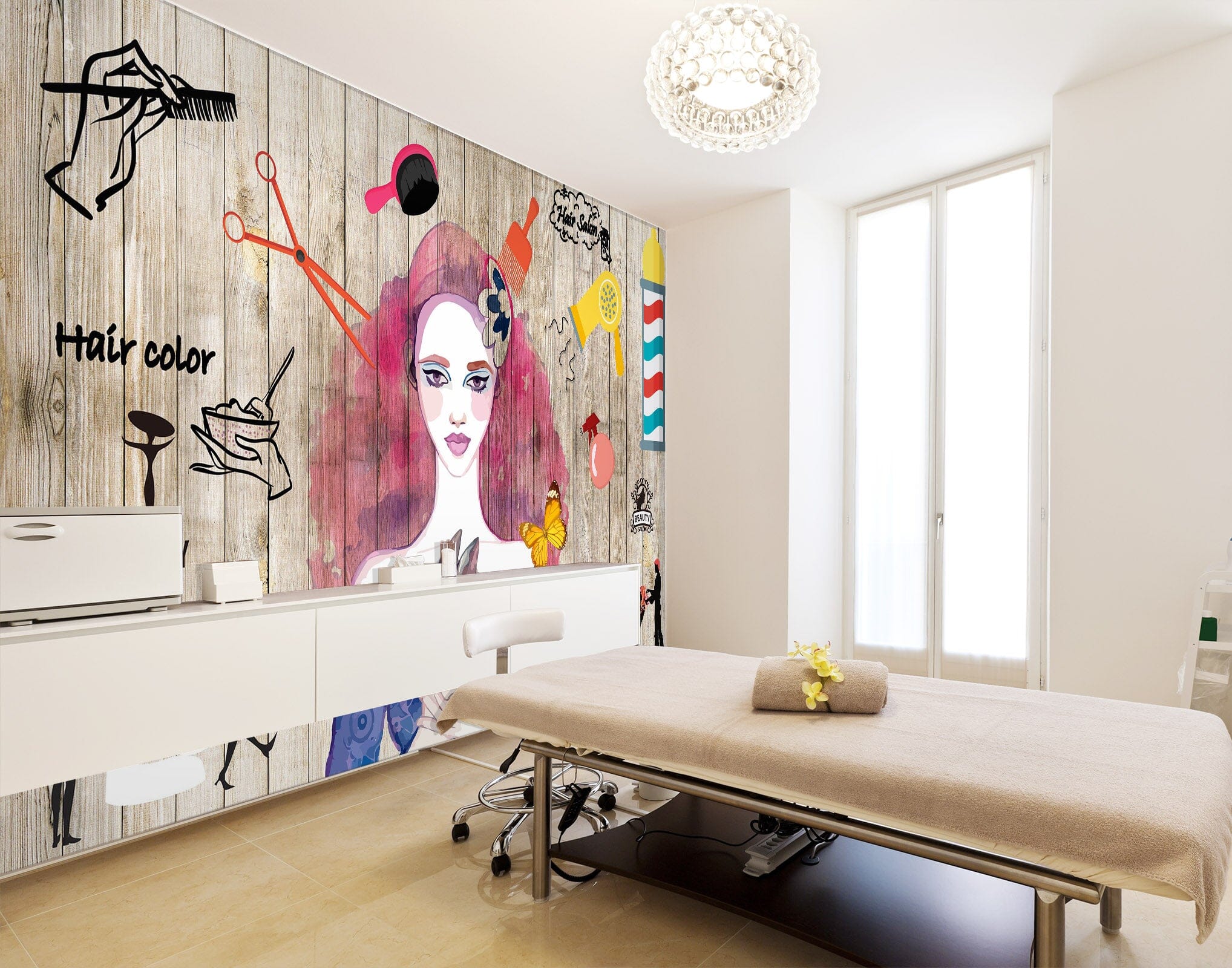 3D Bunny Girl 041 Wall Murals Wallpaper AJ Wallpaper 2