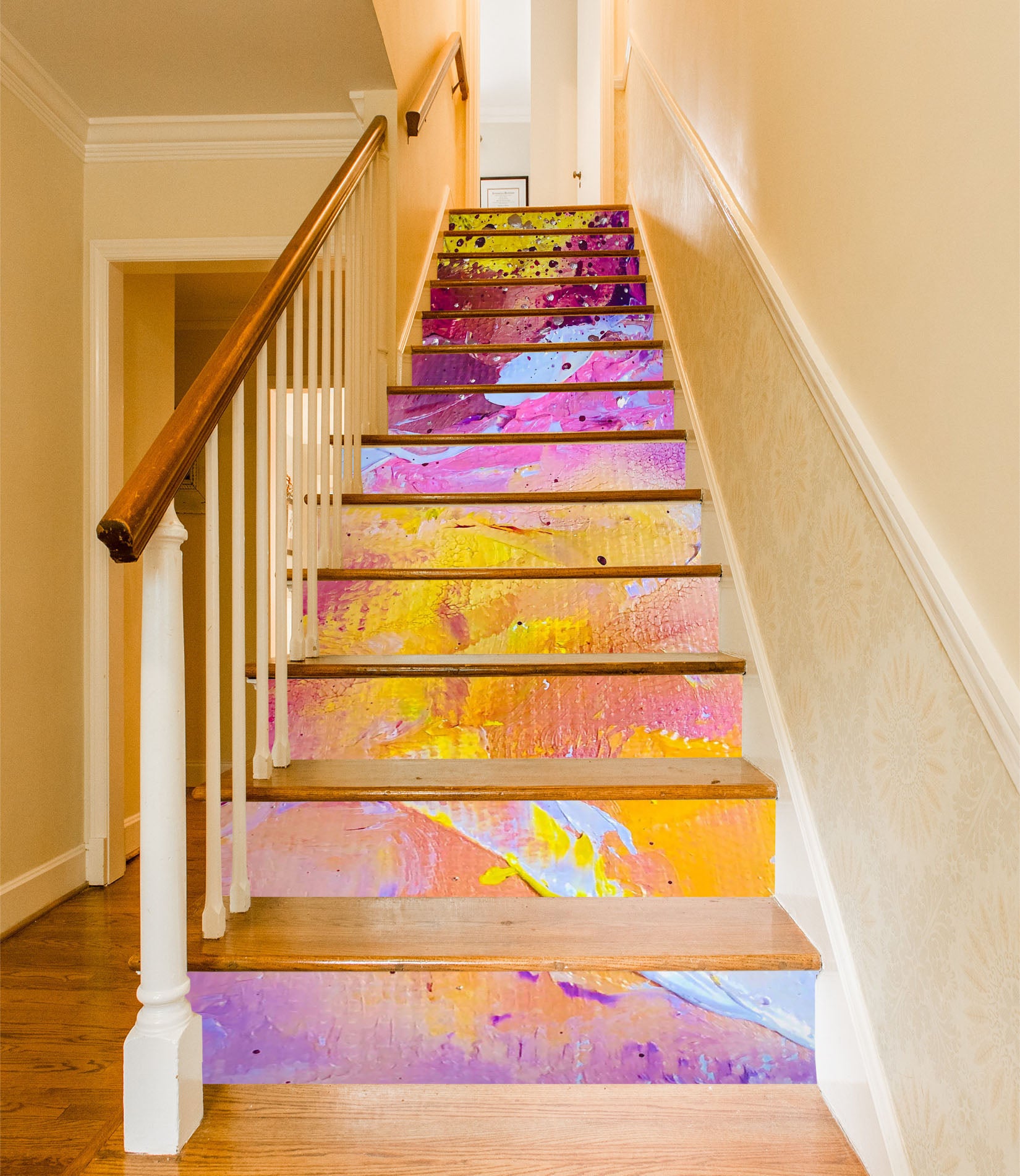 3D Pink Quicksand 2038 Skromova Marina Stair Risers