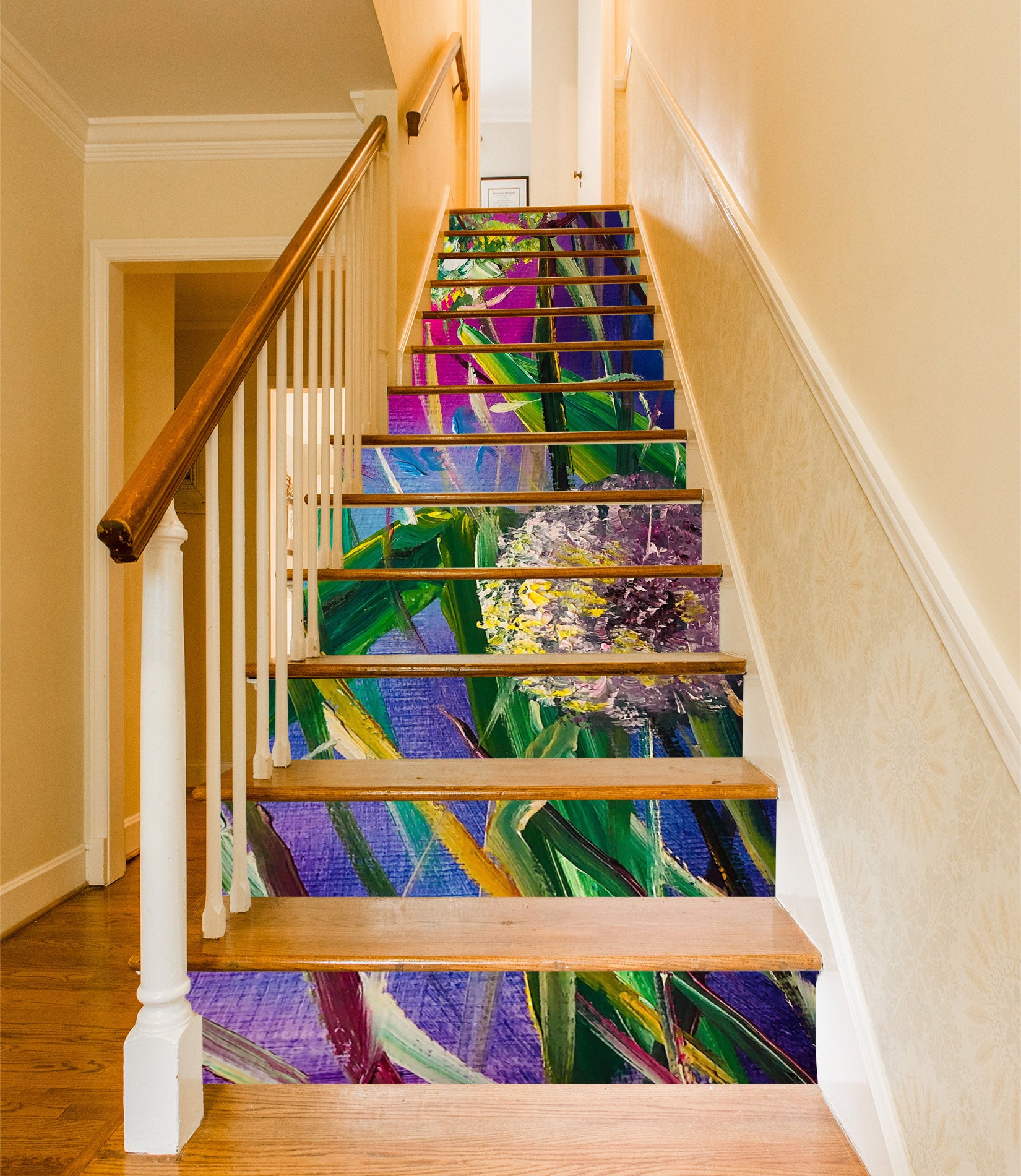 3D Dandelion Flower 2012 Skromova Marina Stair Risers