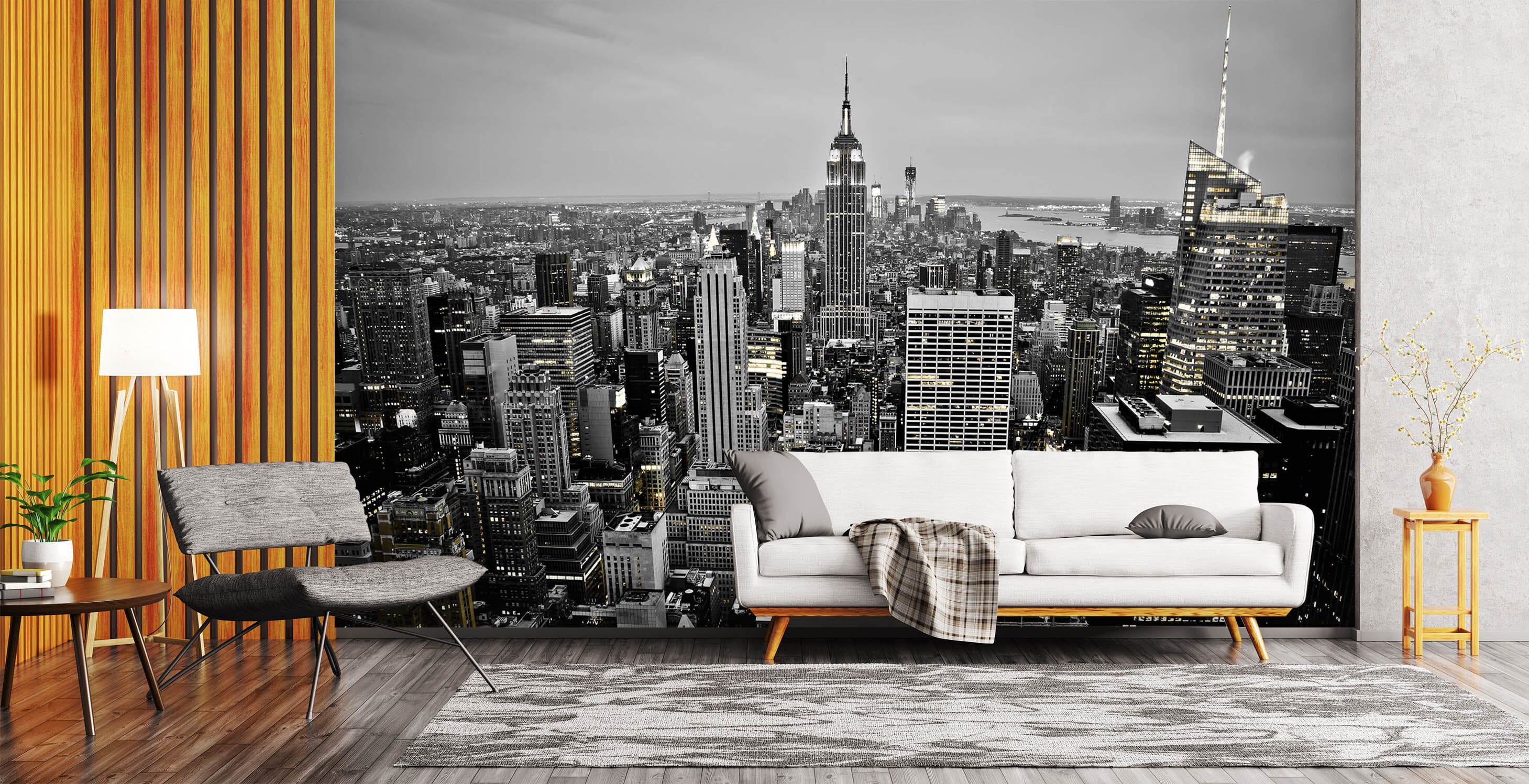 3D Grey City 1405 Wall Murals Wallpaper AJ Wallpaper 2