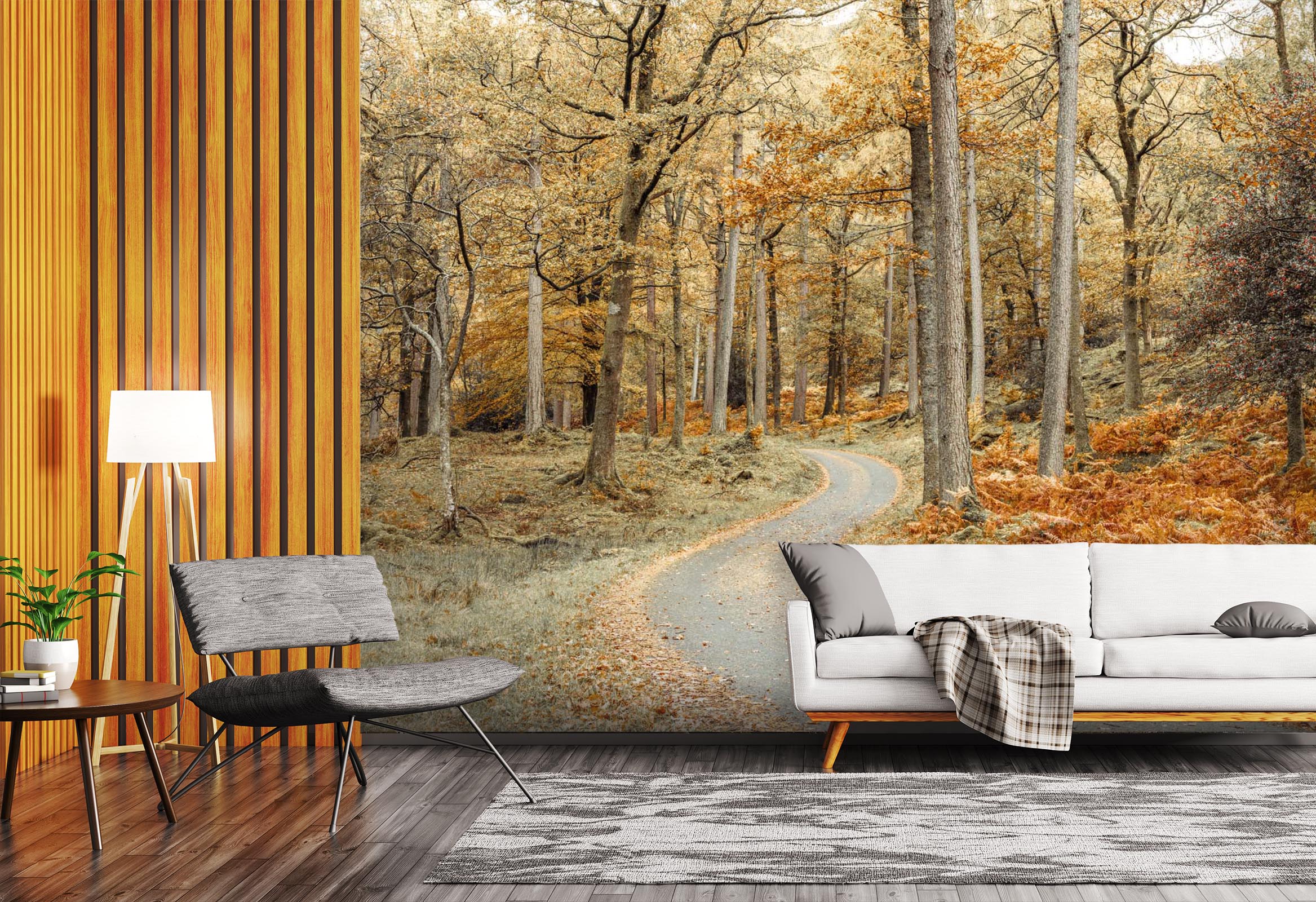 3D Maple Grove 055 Assaf Frank Wall Mural Wall Murals