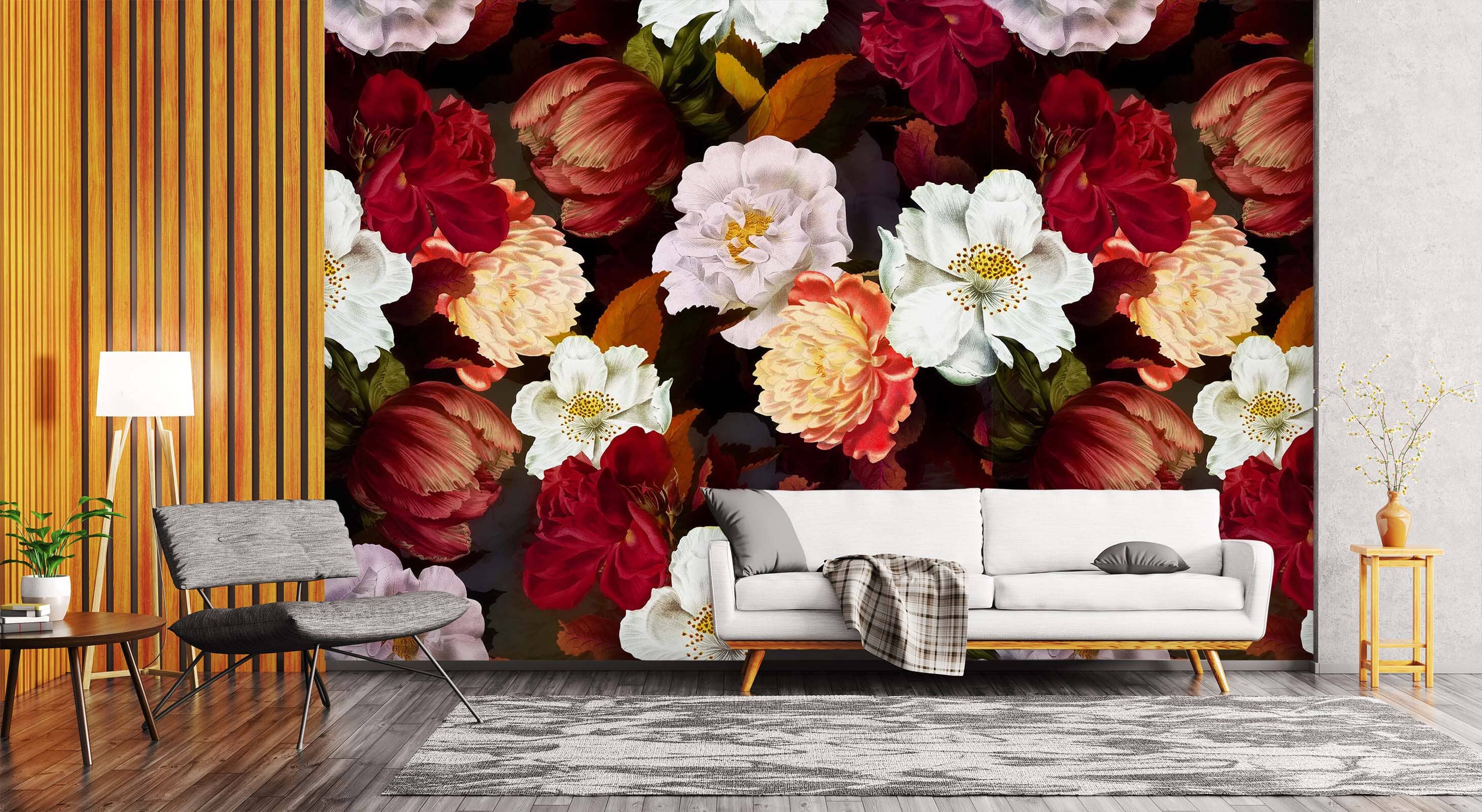 3D Flowers Bloom 145 Uta Naumann Wall Mural Wall Murals Wallpaper AJ Wallpaper 2