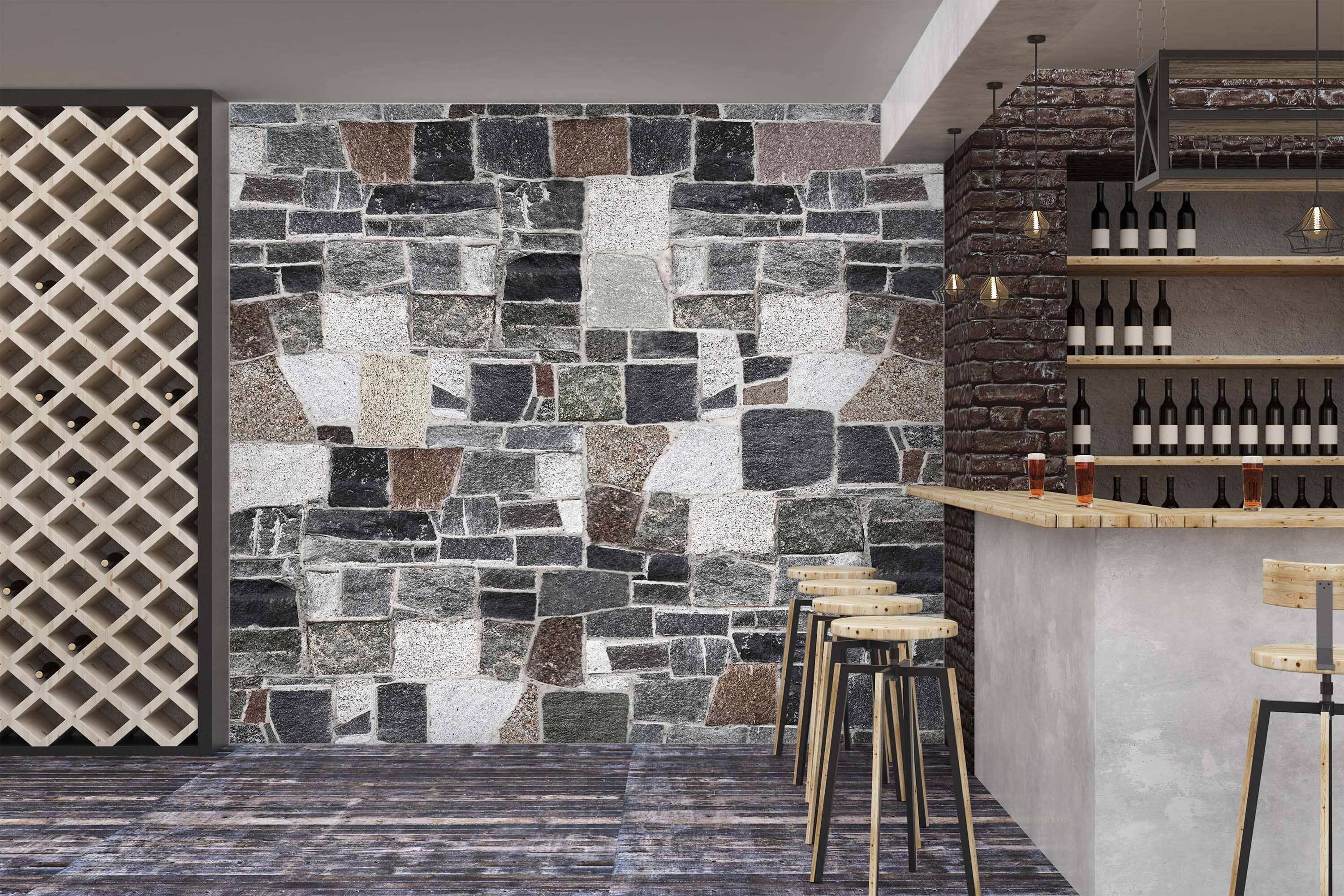 3D Irregular Pattern 1500 Wall Murals Wallpaper AJ Wallpaper 2