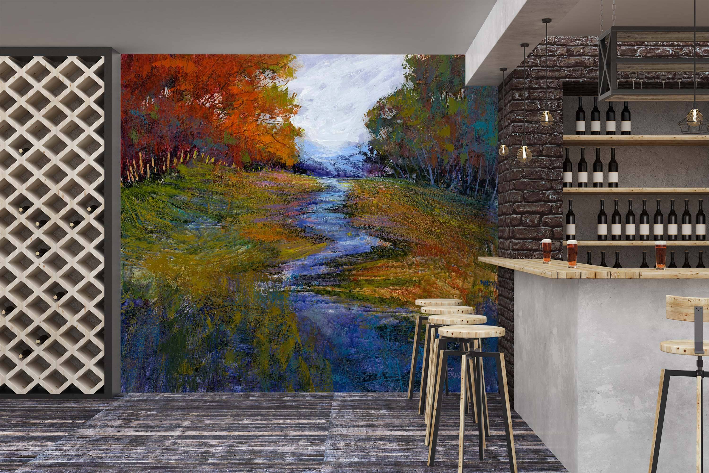 3D Clear Stream 1545 Michael Tienhaara Wall Mural Wall Murals Wallpaper AJ Wallpaper 2