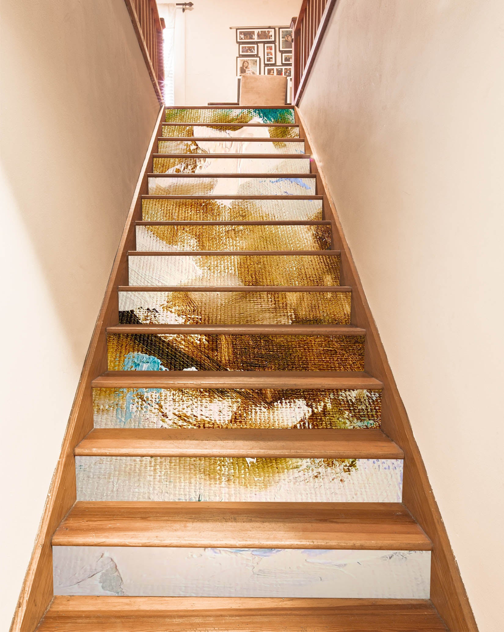 3D Yellow Pigment 2020 Skromova Marina Stair Risers