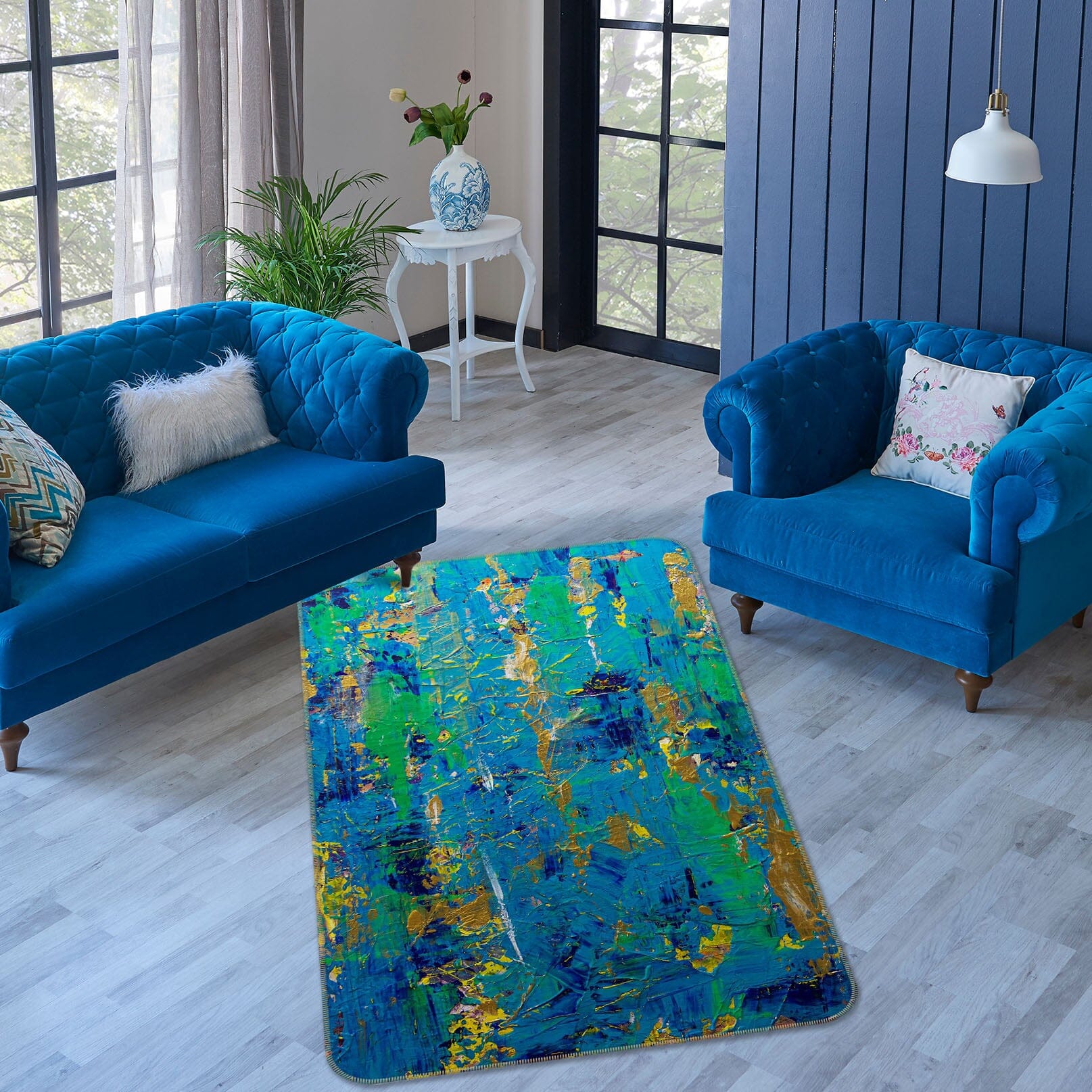 3D Color Graffiti 3018 Allan P. Friedlander Rug Non Slip Rug Mat Mat AJ Creativity Home