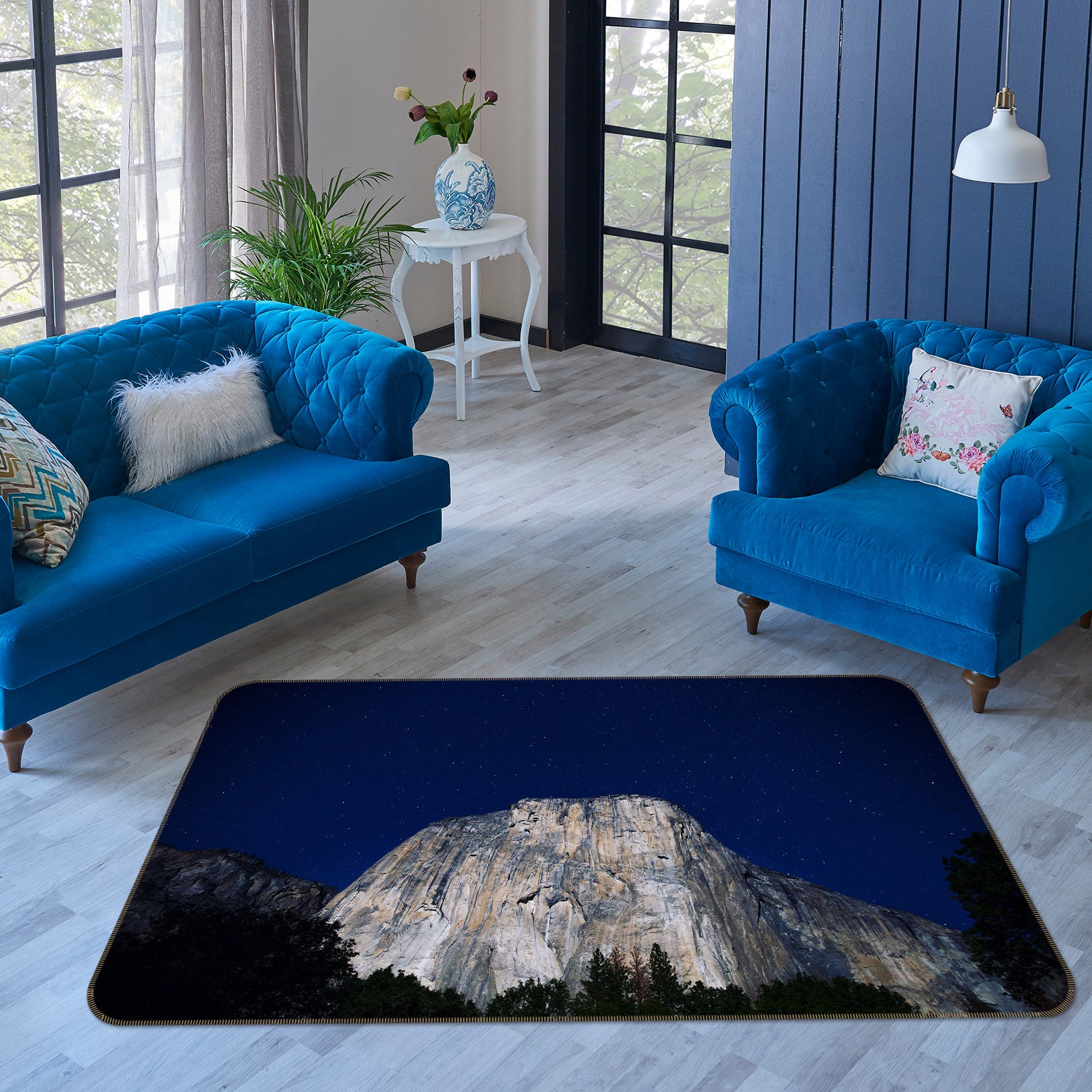 3D Mountain 35191 Non Slip Rug Mat