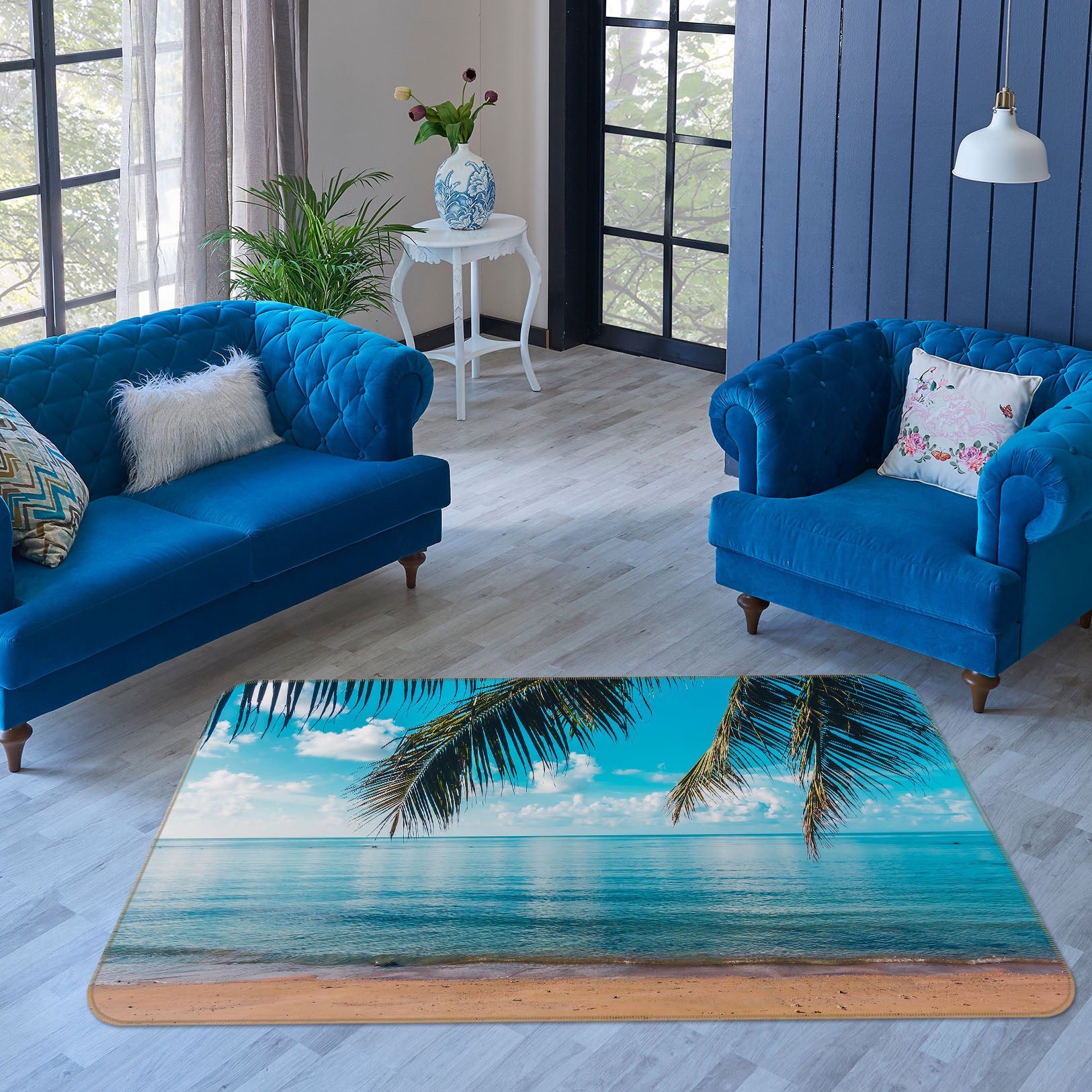3D Beach 31099 Non Slip Rug Mat