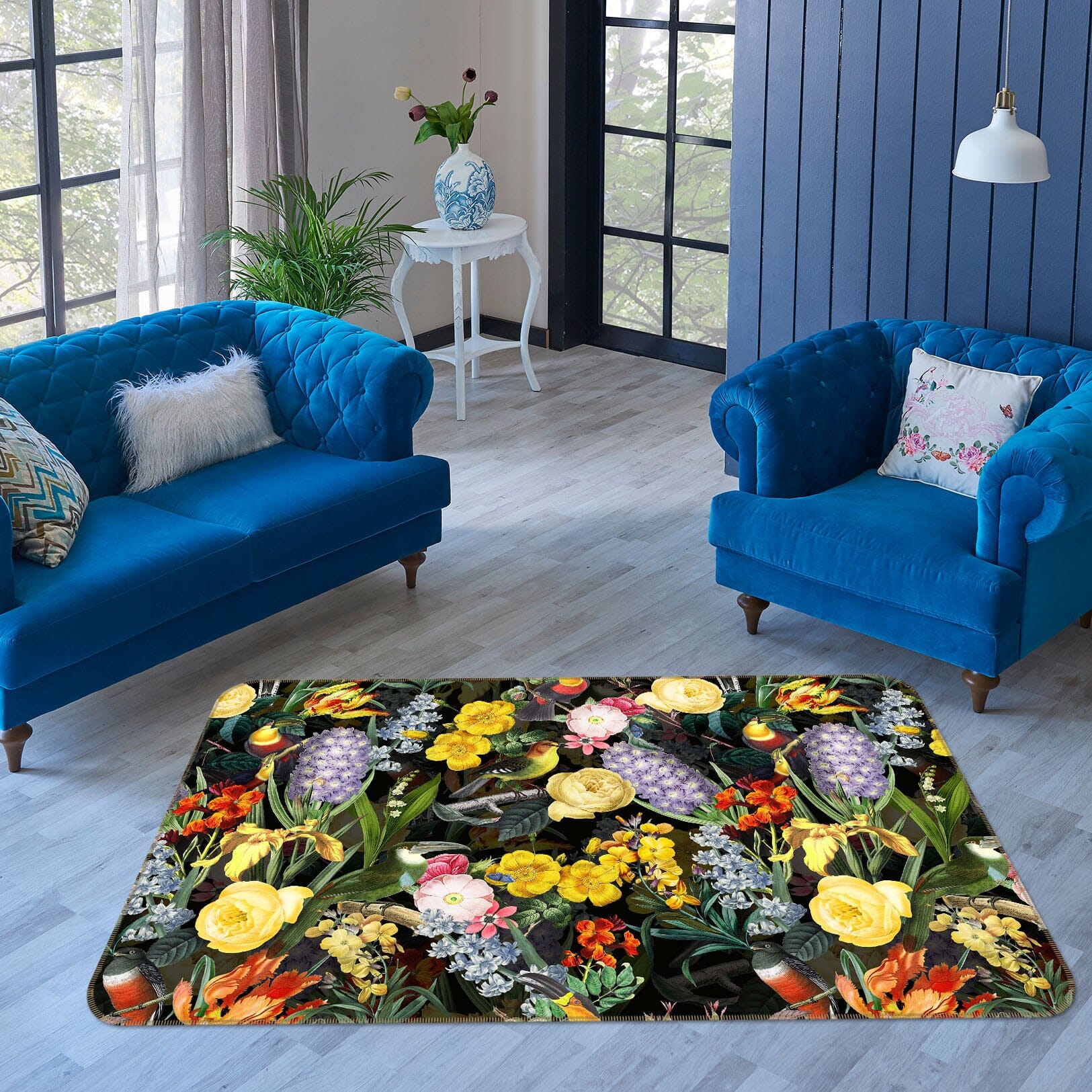 3D Summer Garden 163 Uta Naumann Rug Non Slip Rug Mat Mat AJ Creativity Home