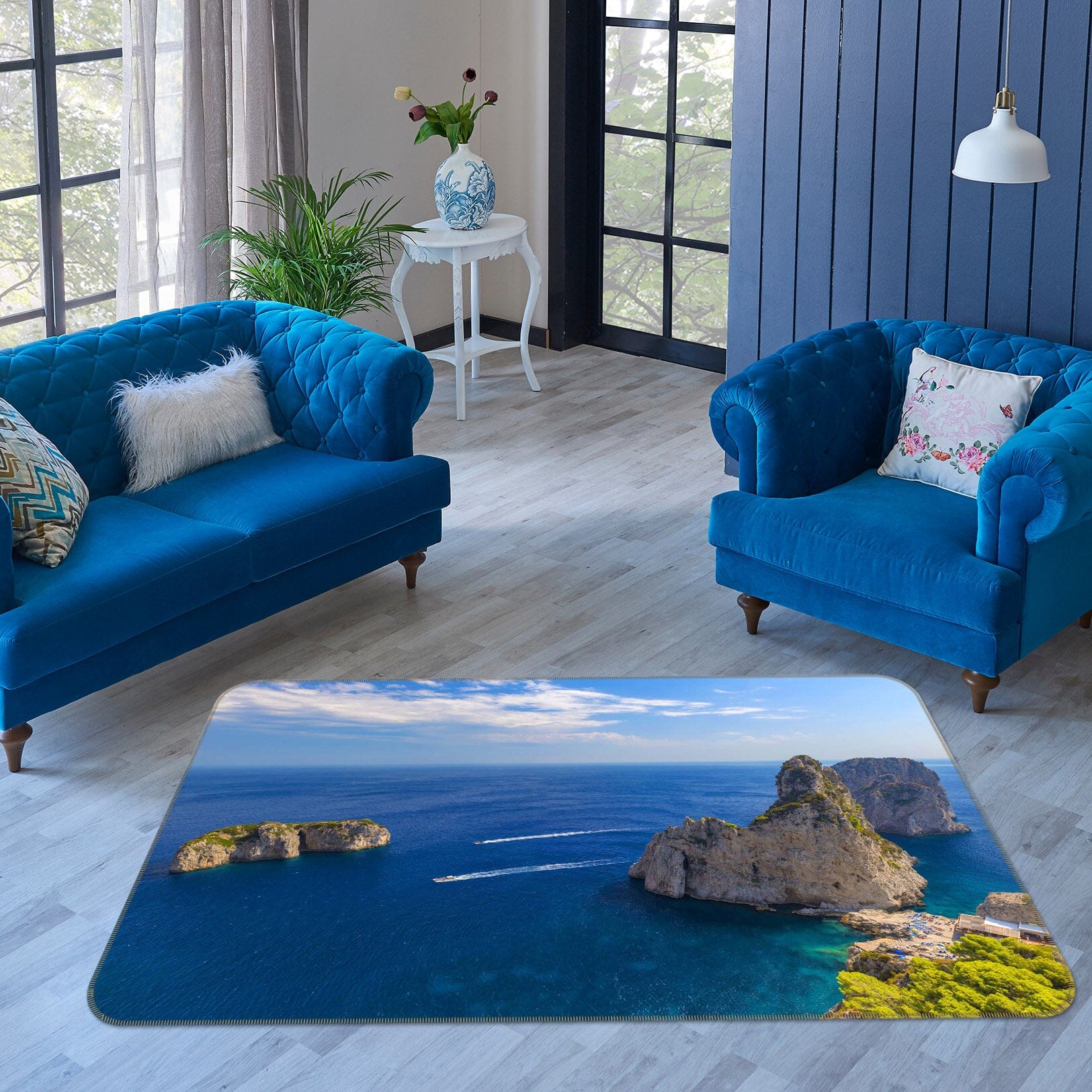 3D Canyon Sea 1062 Marco Carmassi Rug Non Slip Rug Mat Mat AJ Creativity Home