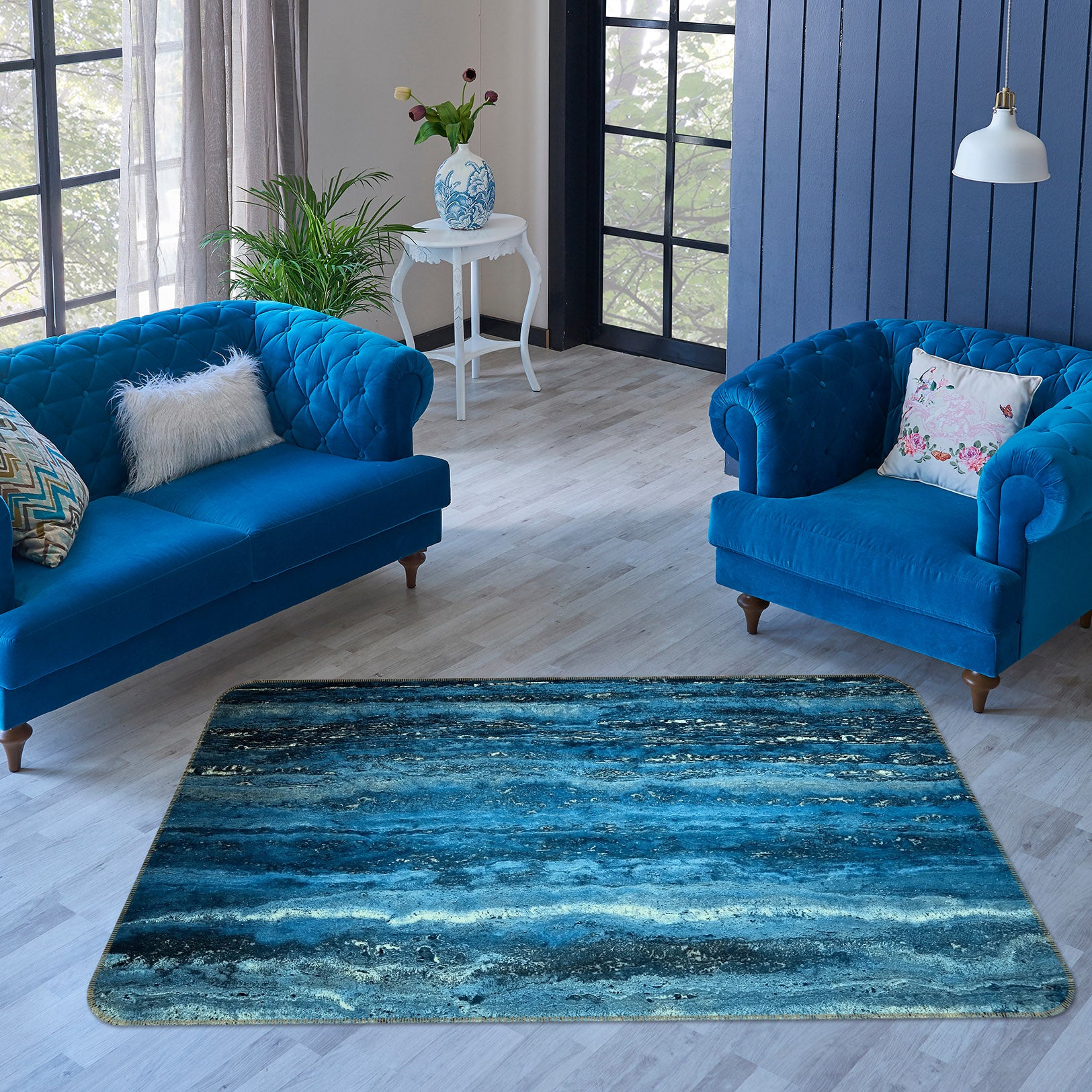 3D Surf Sea 27128 Non Slip Rug Mat