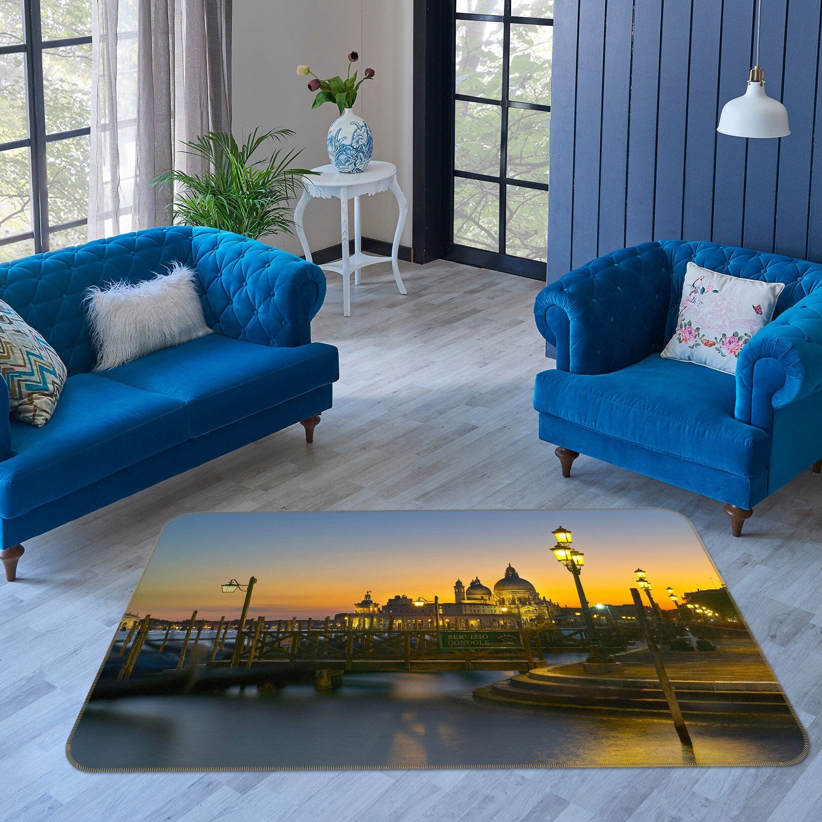 3D Dream City 1160 Marco Carmassi Rug Non Slip Rug Mat Mat AJ Creativity Home