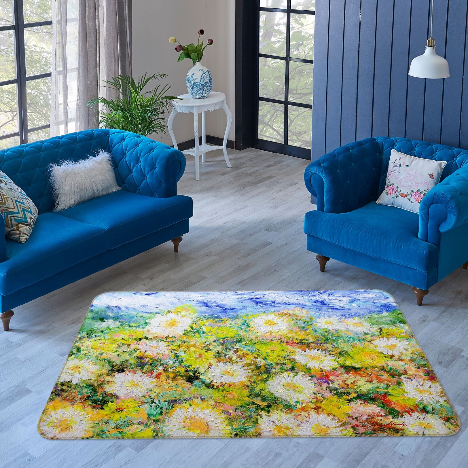 3D Happy Days 1111 Allan P. Friedlander Rug Non Slip Rug Mat Mat AJ Creativity Home