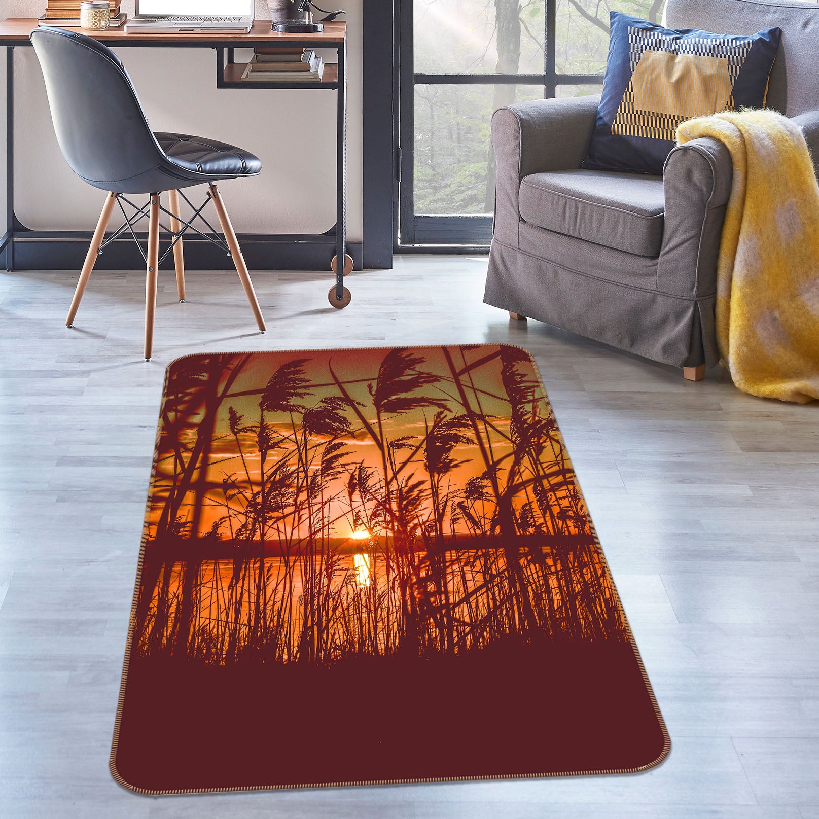 3D Reeds 29234 Non Slip Rug Mat