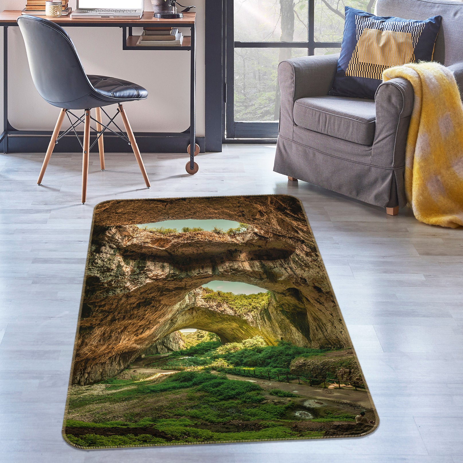 3D Grotto 26048 Non Slip Rug Mat