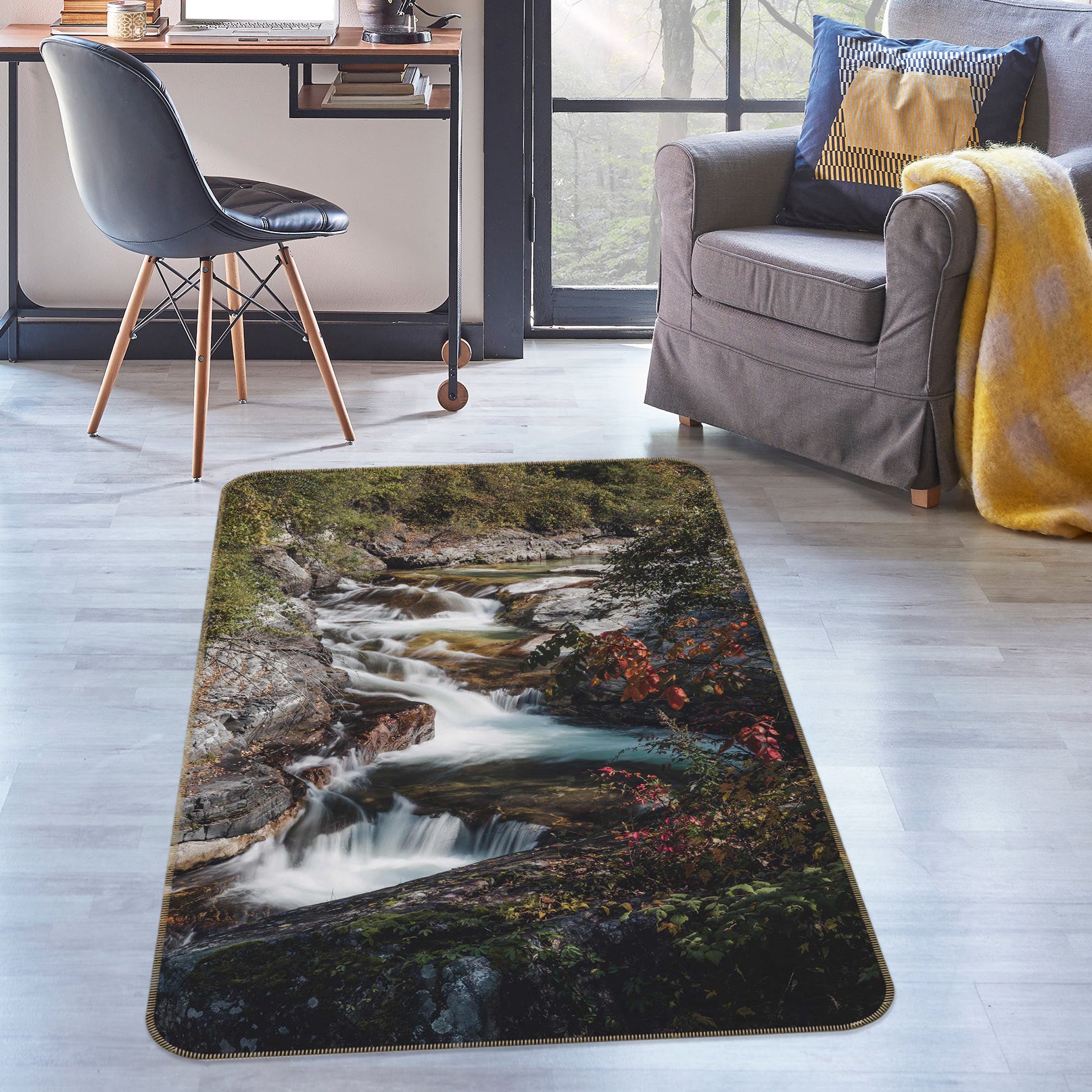 3D Torrent 27043 Non Slip Rug Mat