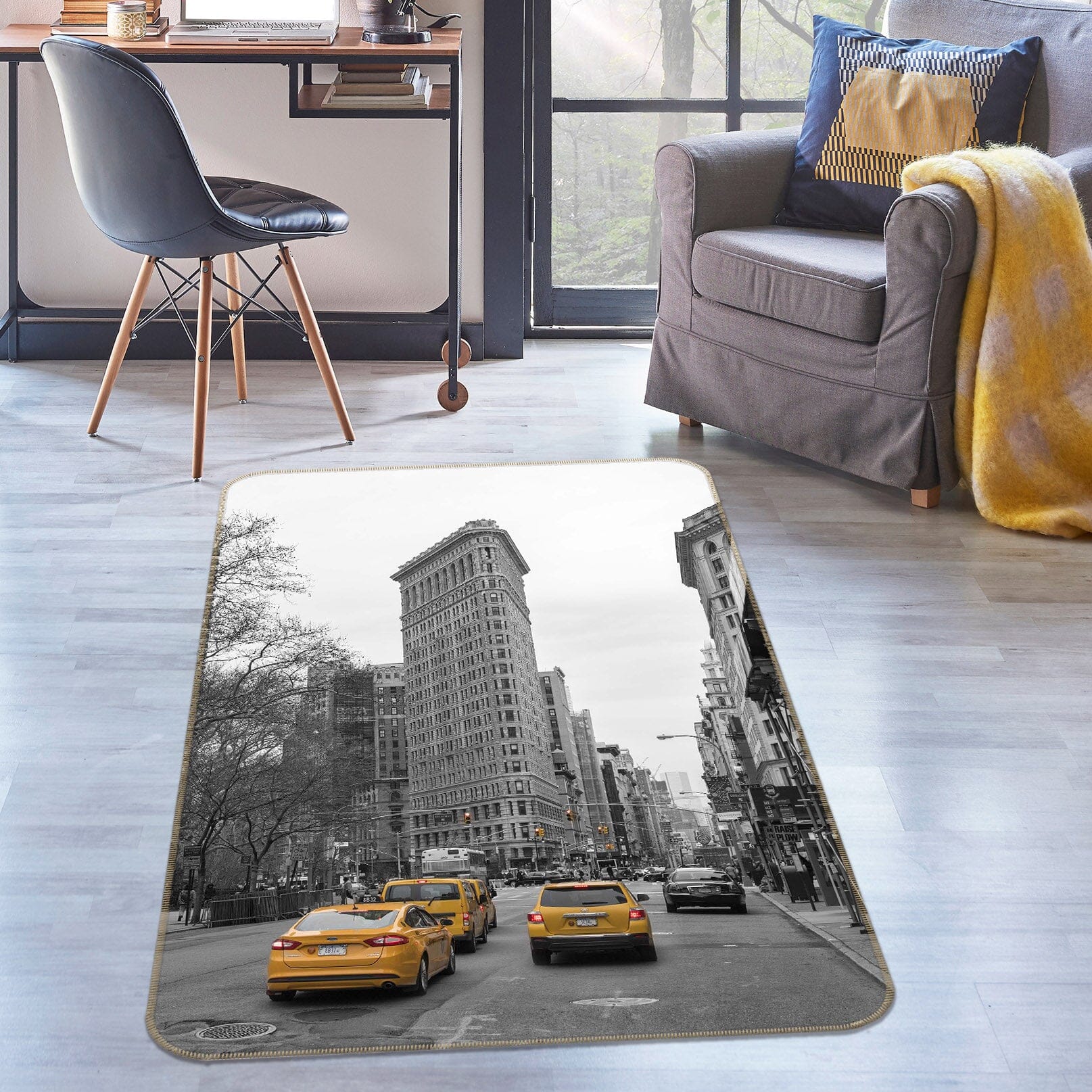 3D Tall Building1191 Marco Carmassi Rug Non Slip Rug Mat Mat AJ Creativity Home