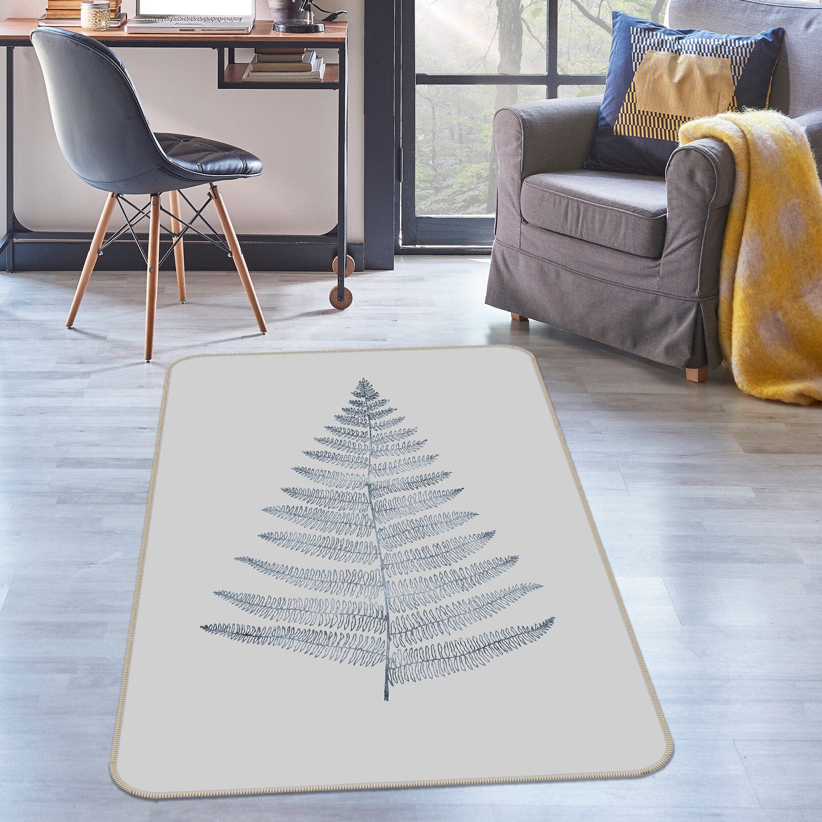 3D Dried Leaves 1018 Boris Draschoff Rug Non Slip Rug Mat Mat AJ Creativity Home