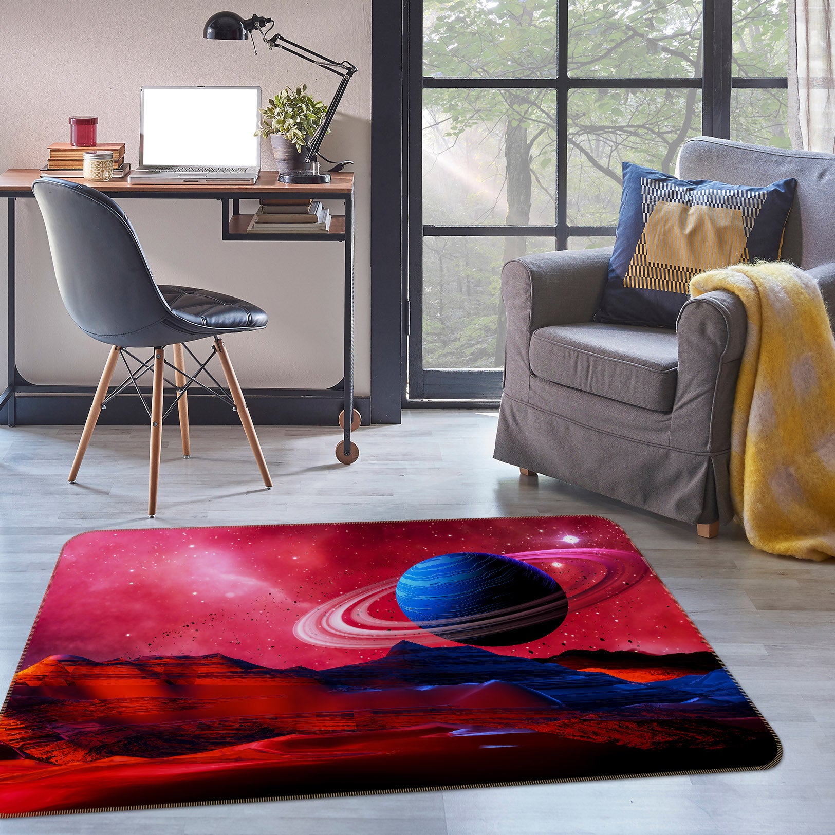 3D Planet 30179 Non Slip Rug Mat