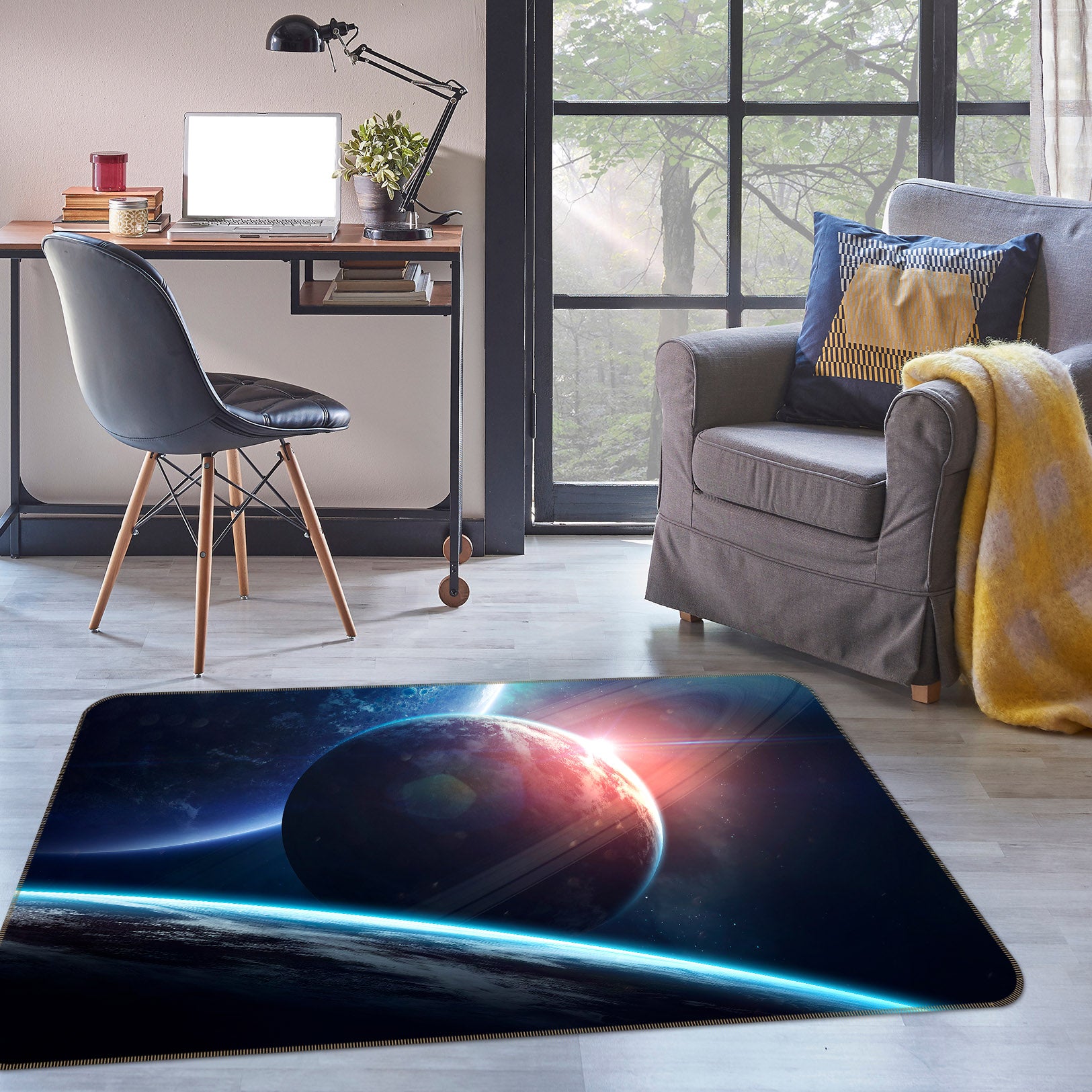 3D Planet 30139 Non Slip Rug Mat