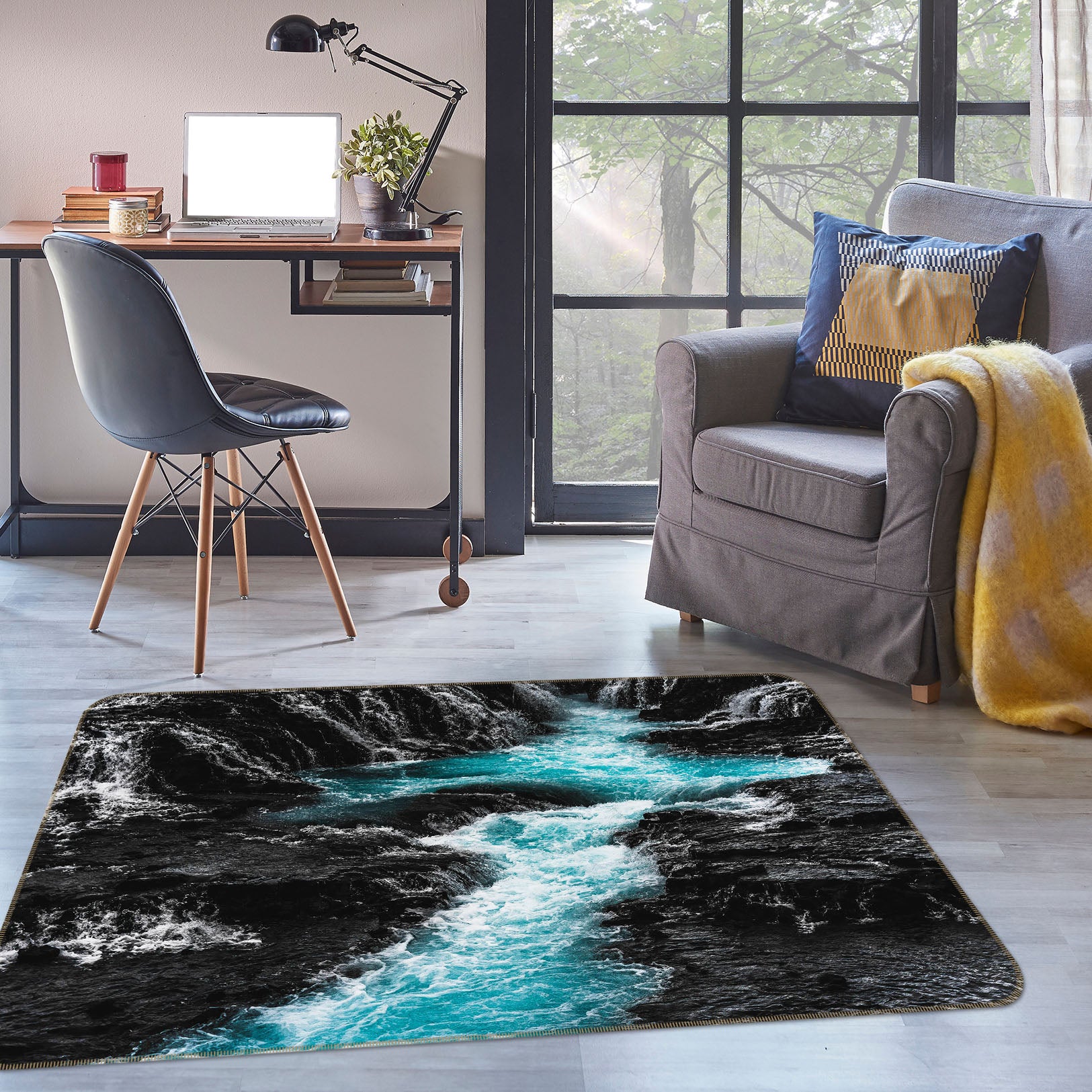3D Torrent 27095 Non Slip Rug Mat