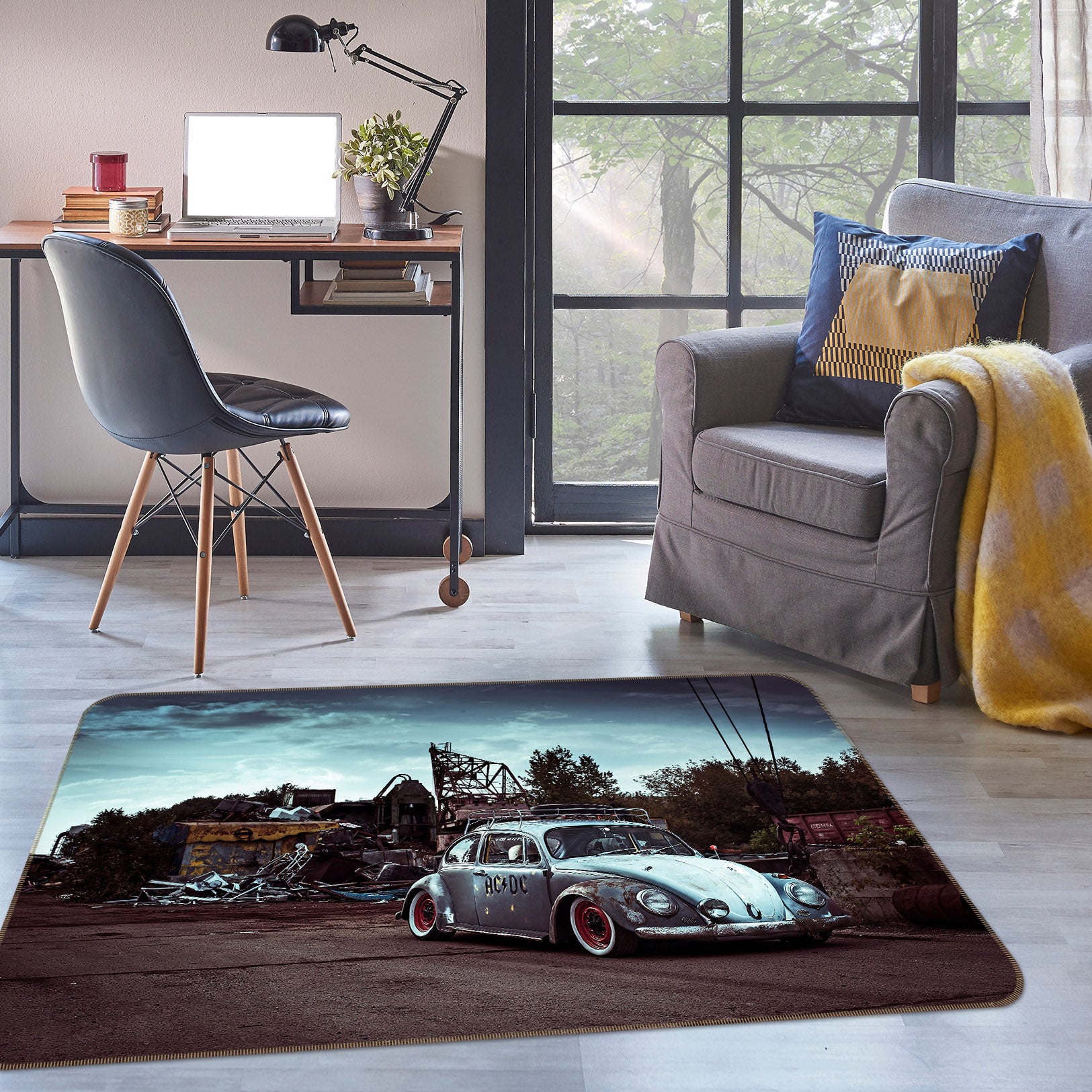 3D Car 68084 Vehicle Non Slip Rug Mat