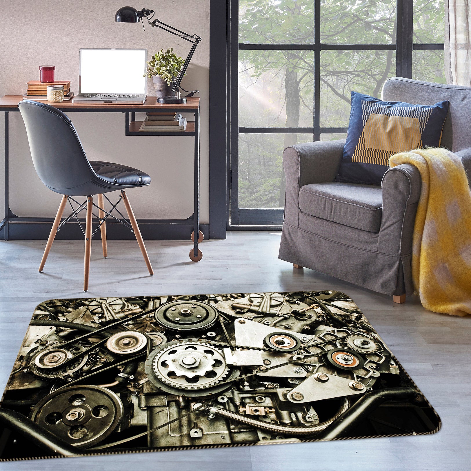 3D Gear Parts 67181 Vehicle Non Slip Rug Mat