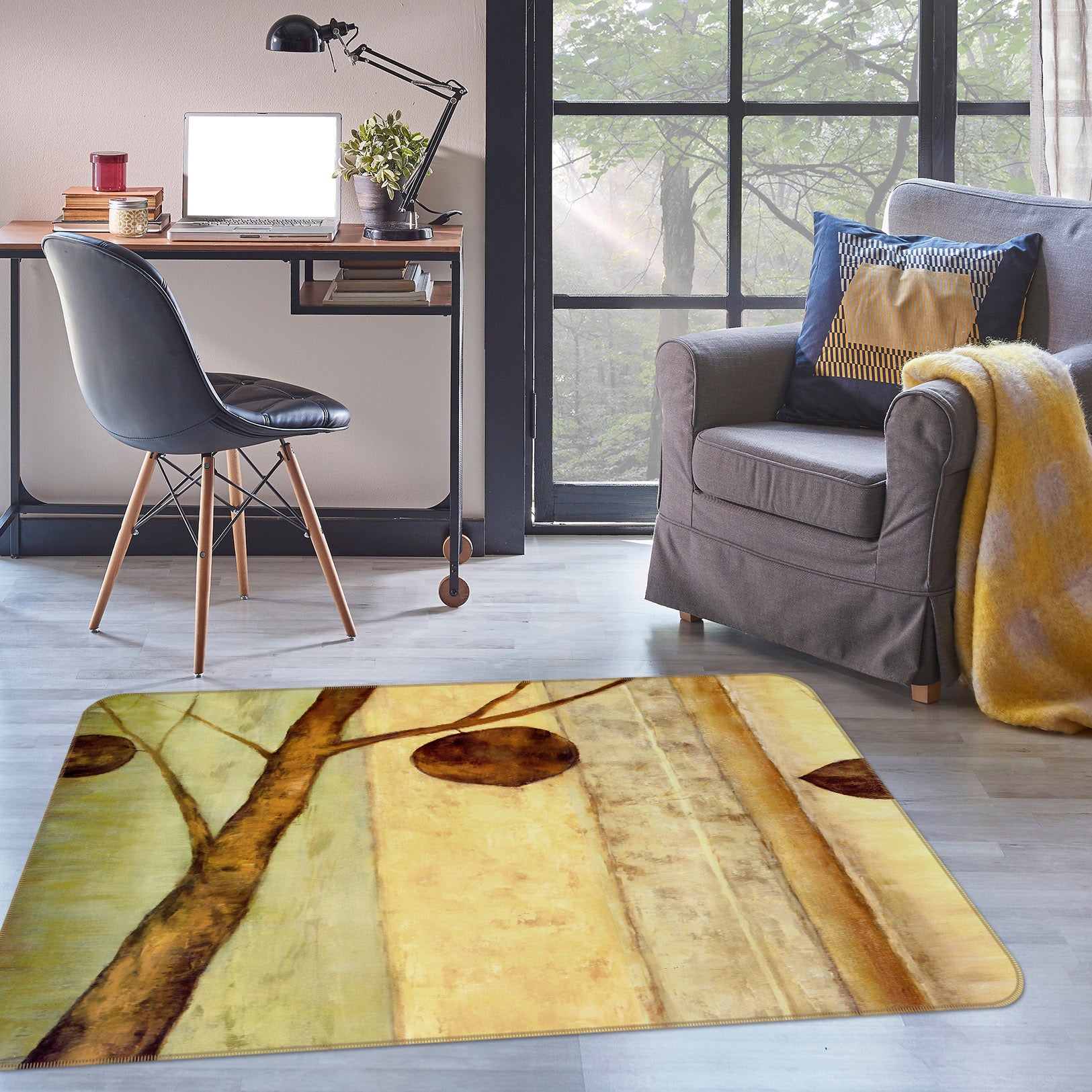 3D Trunk 32072 Non Slip Rug Mat
