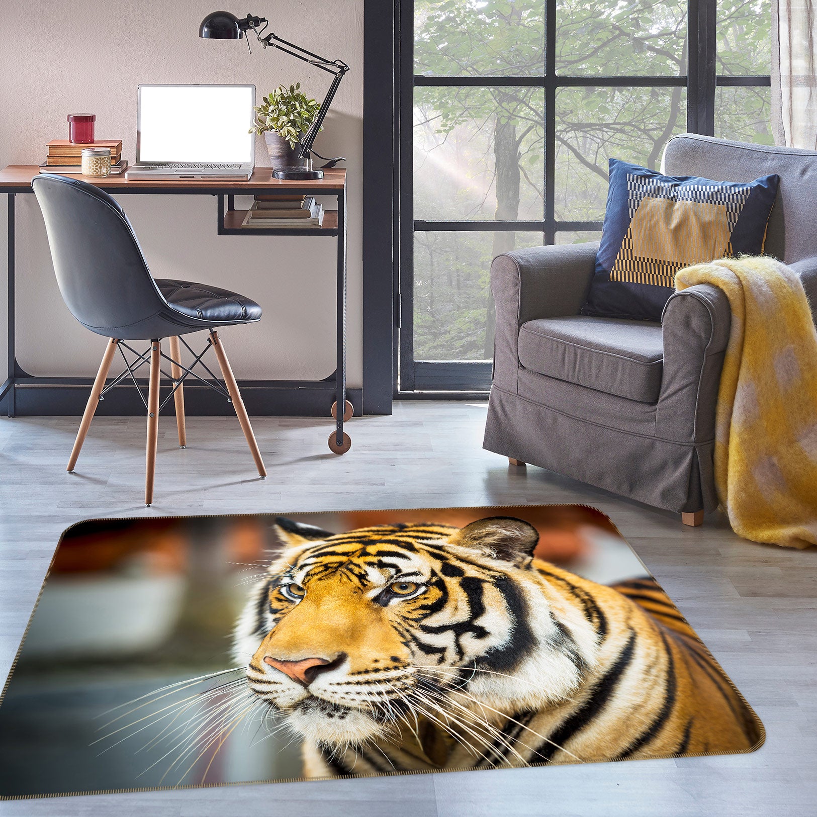 3D Tiger 30023 Non Slip Rug Mat