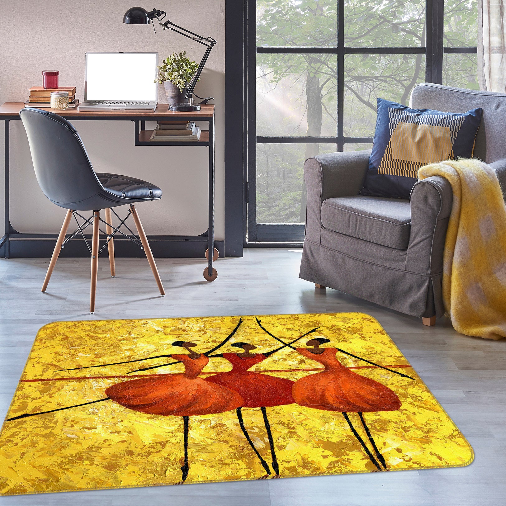 3D Dance 33158 Non Slip Rug Mat