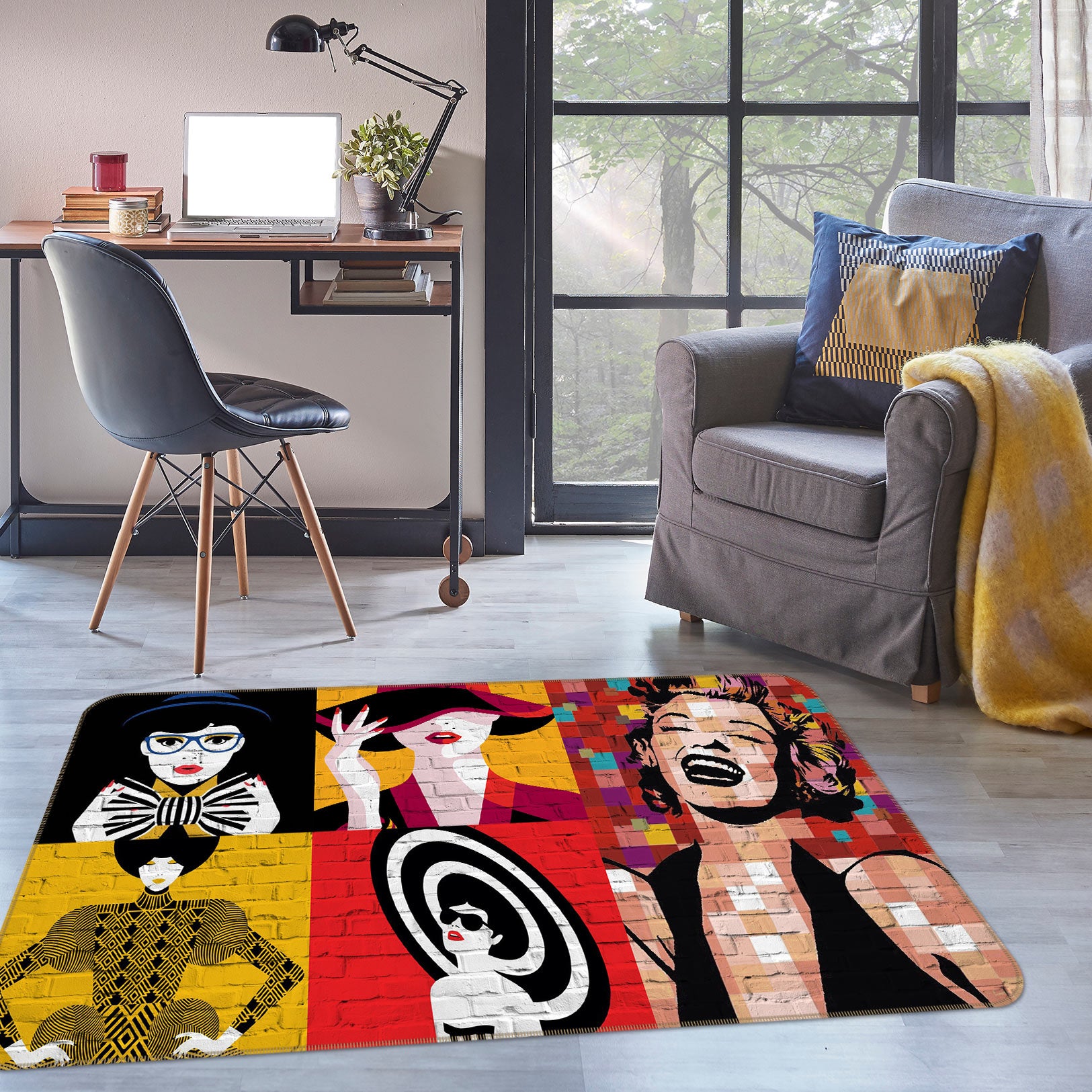 3D Beauty 77066 Non Slip Rug Mat