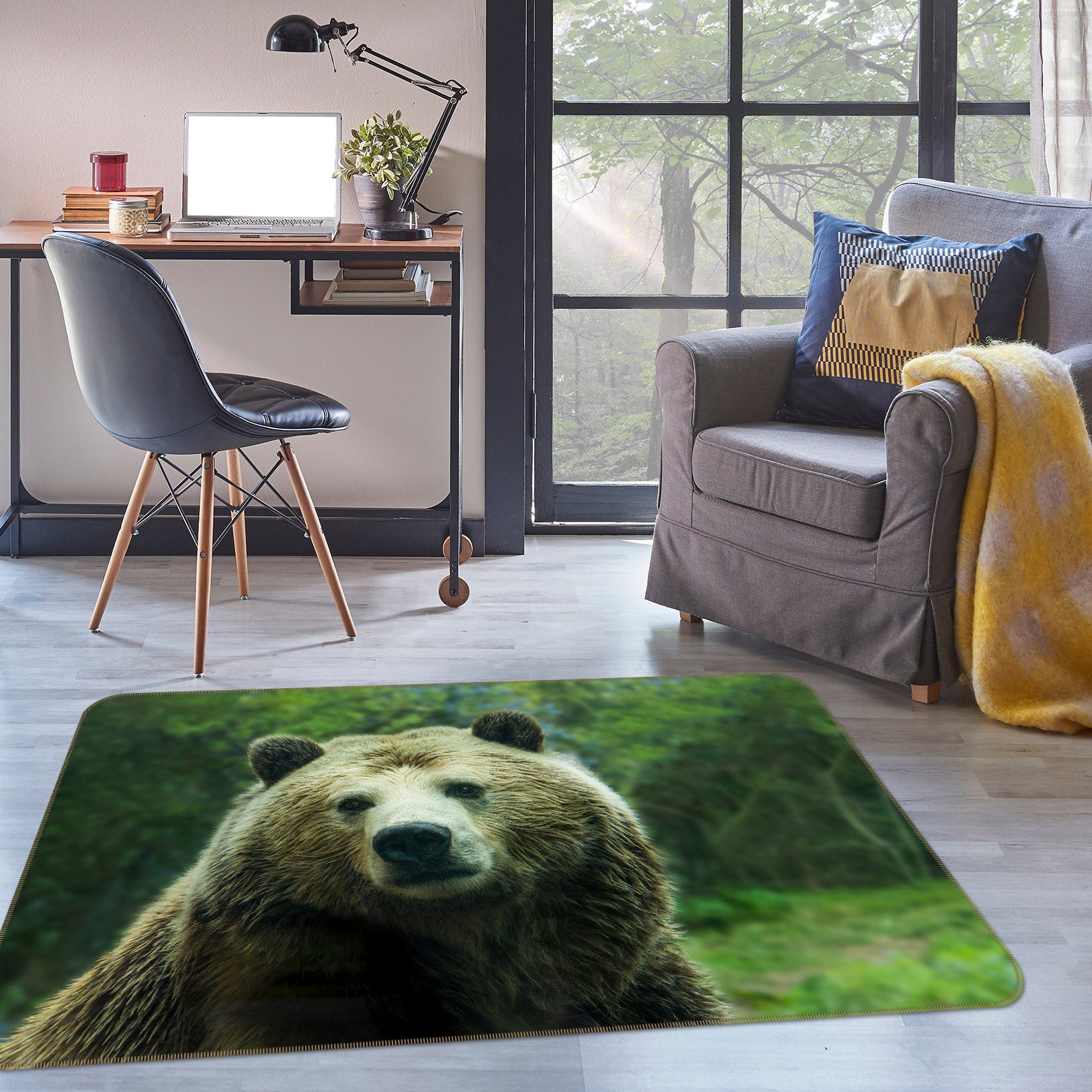 3D Bear 35193 Non Slip Rug Mat