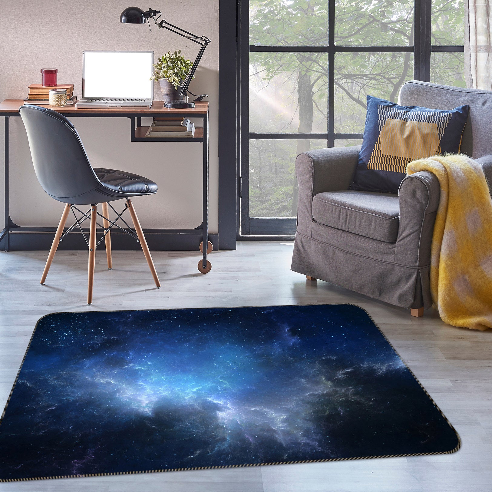 3D Cloud 31123 Non Slip Rug Mat