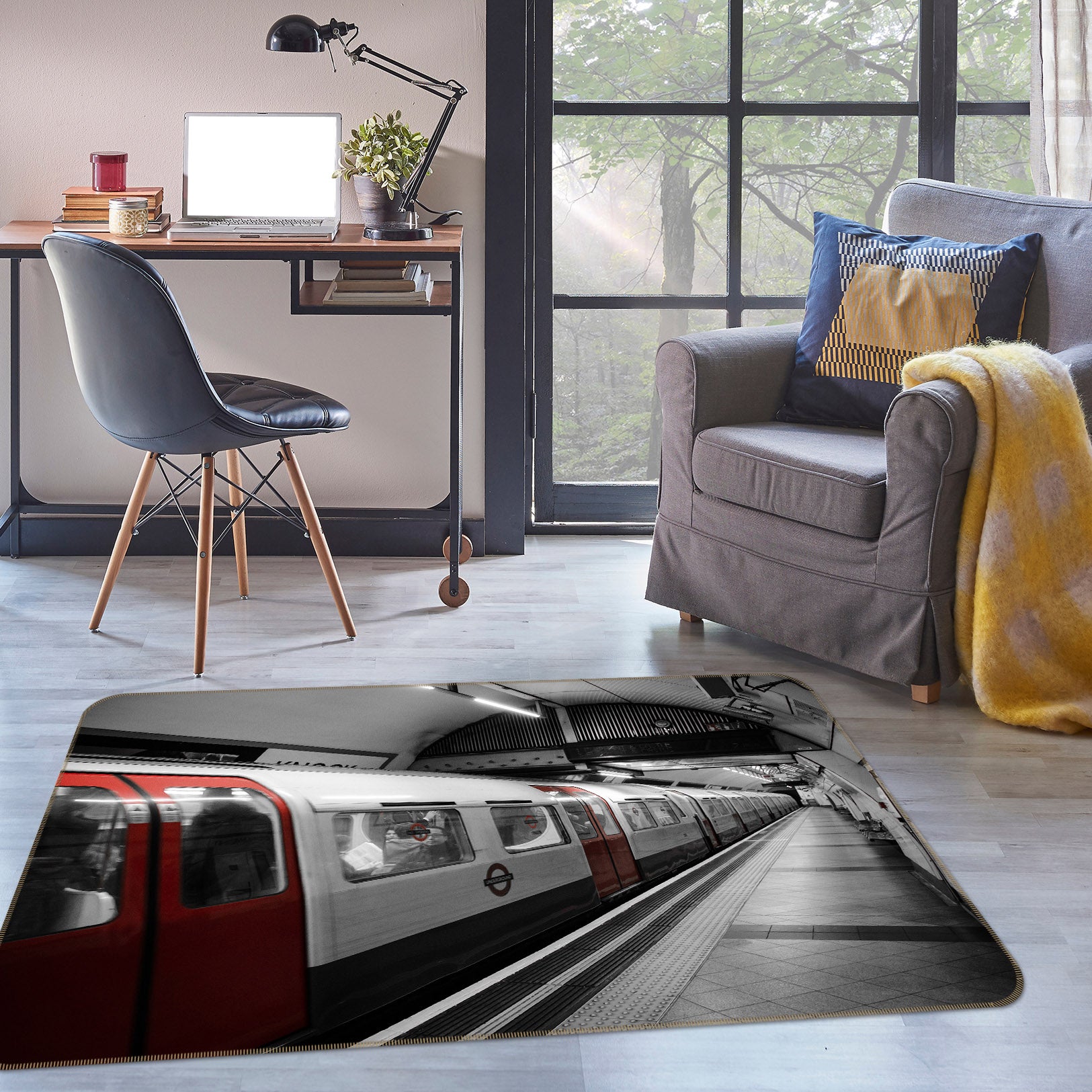 3D Subway 39002 Vehicle Non Slip Rug Mat