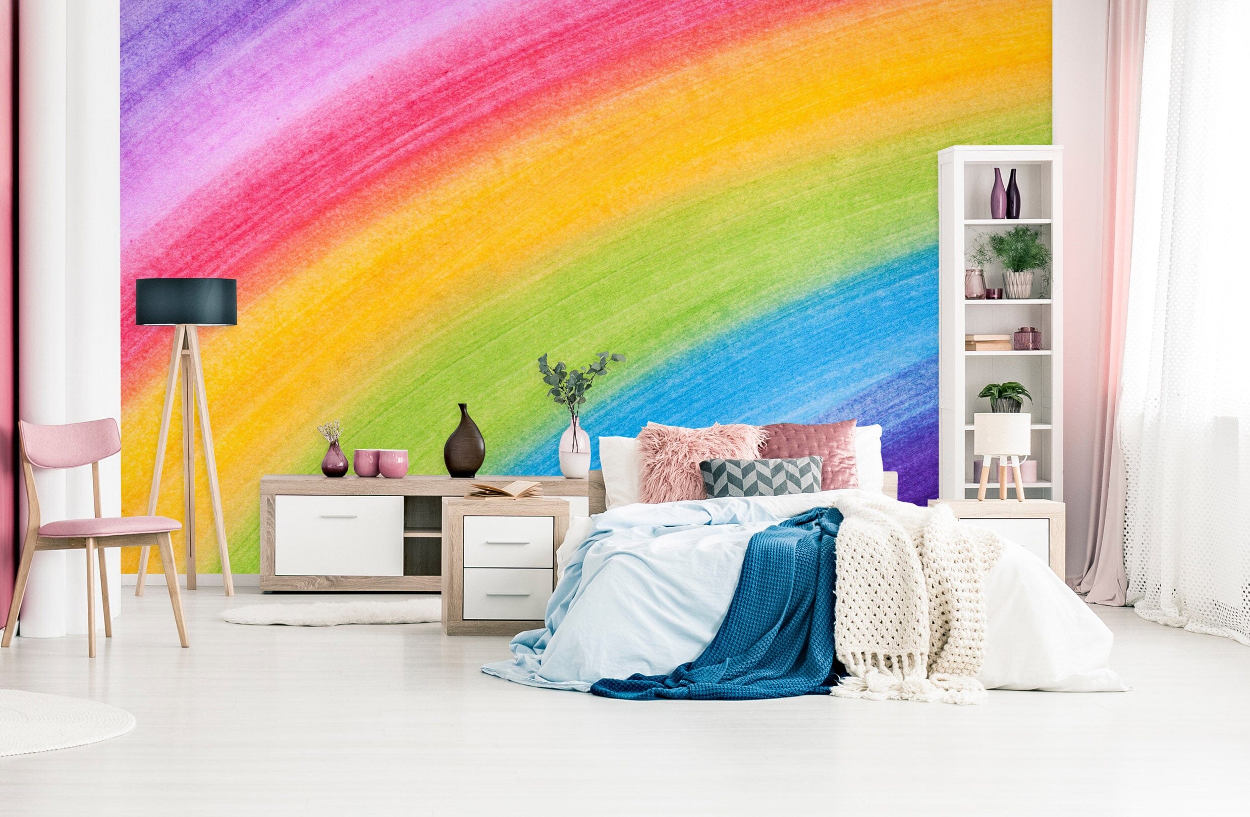 3D Color Rainbow 1623 Wall Murals Wallpaper AJ Wallpaper 2