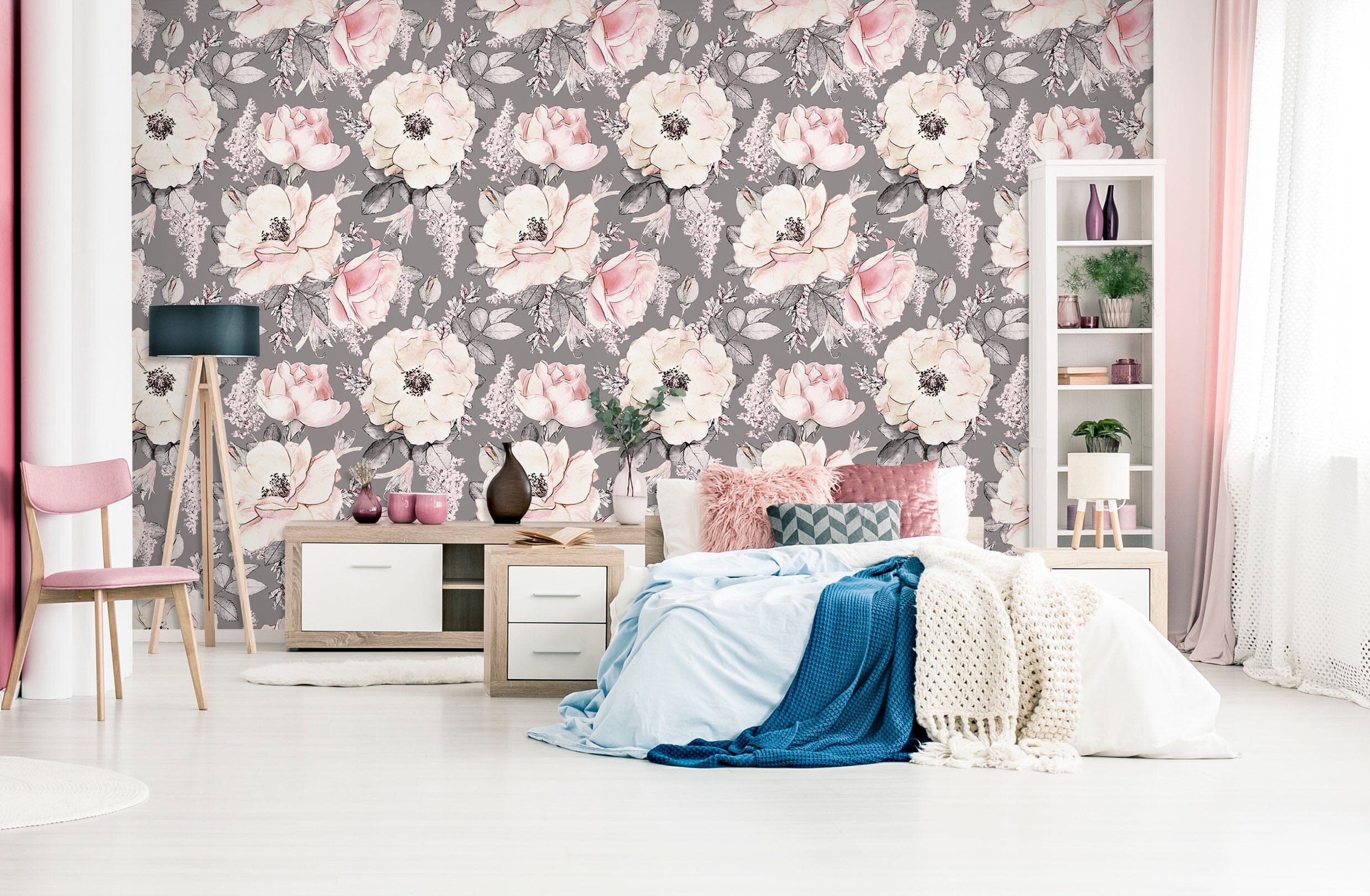 3D Flower 1674 Wall Murals Wallpaper AJ Wallpaper 2