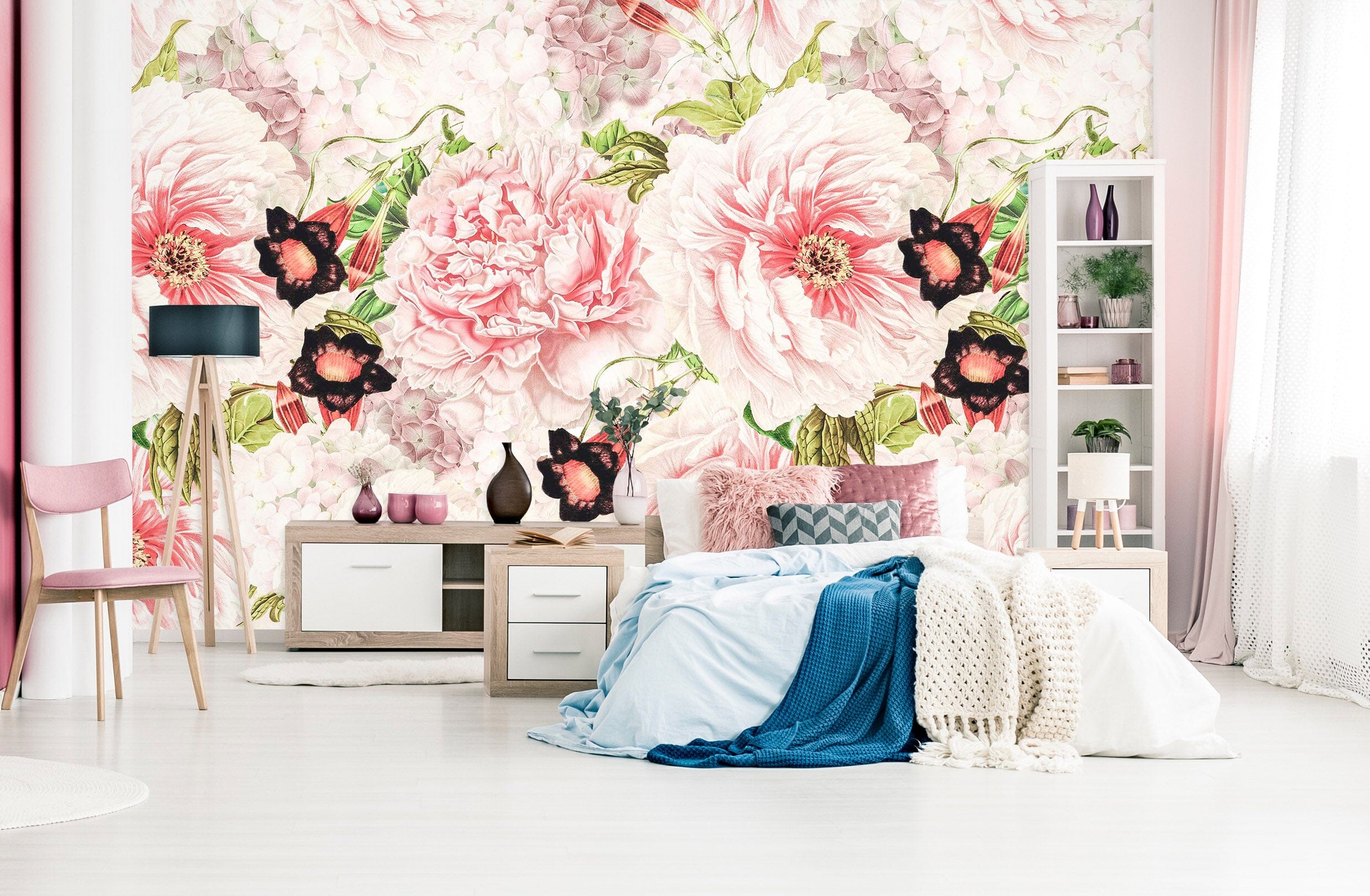 3D Pink World 127 Uta Naumann Wall Mural Wall Murals Wallpaper AJ Wallpaper 2