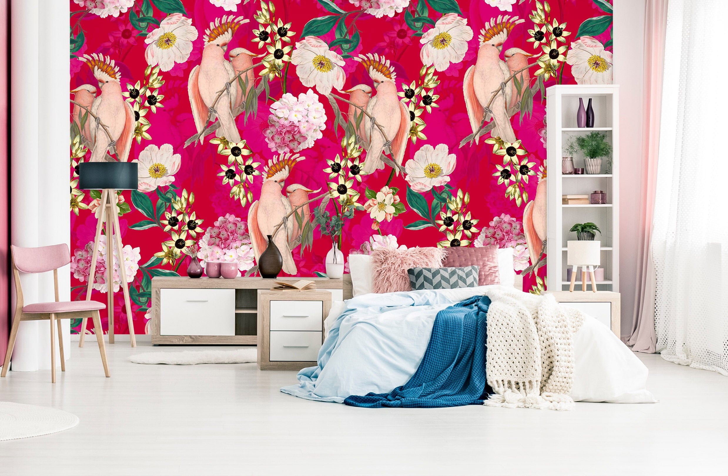 3D Romantic Pink 124 Uta Naumann Wall Mural Wall Murals Wallpaper AJ Wallpaper 2