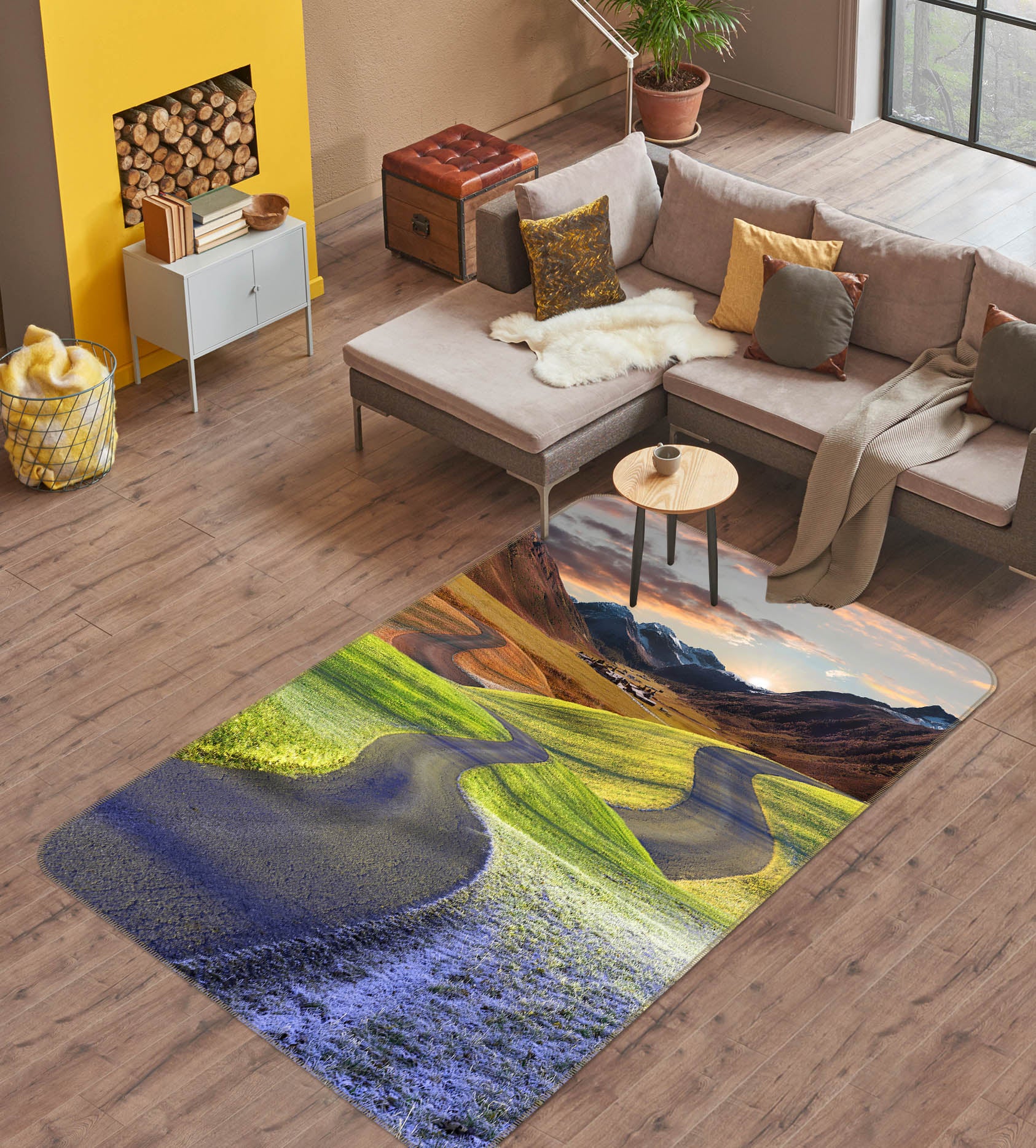 3D Highway 26023 Non Slip Rug Mat