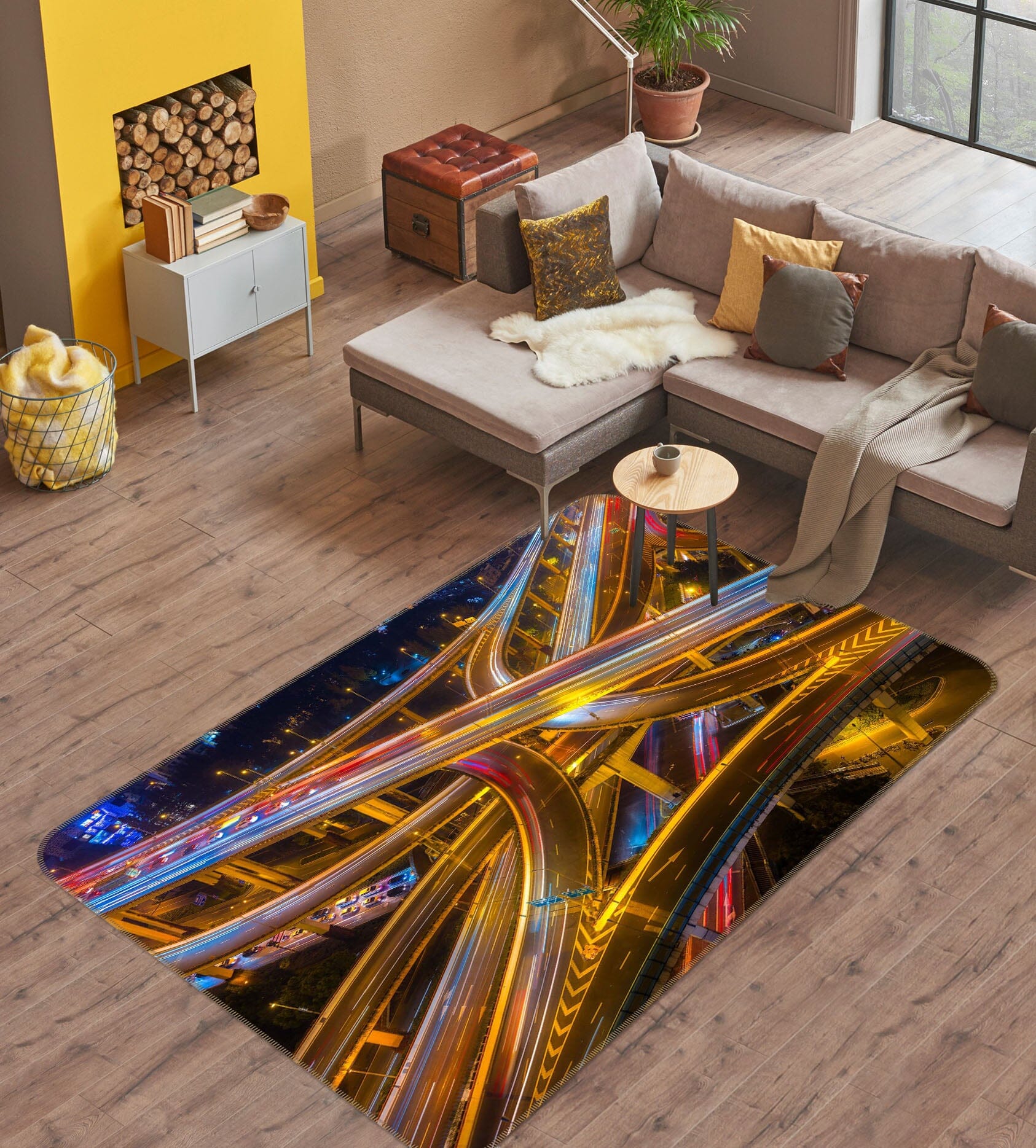 3D Transportation Hub 1178 Marco Carmassi Rug Non Slip Rug Mat Mat AJ Creativity Home